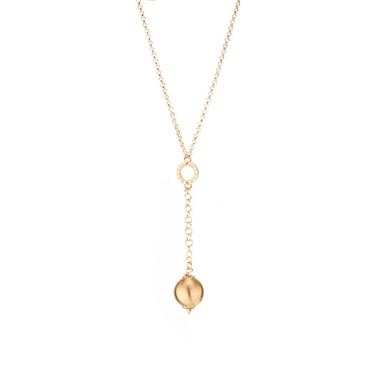 Collana in Argento925 a girocollo con laminatura  in oro 24 kt
