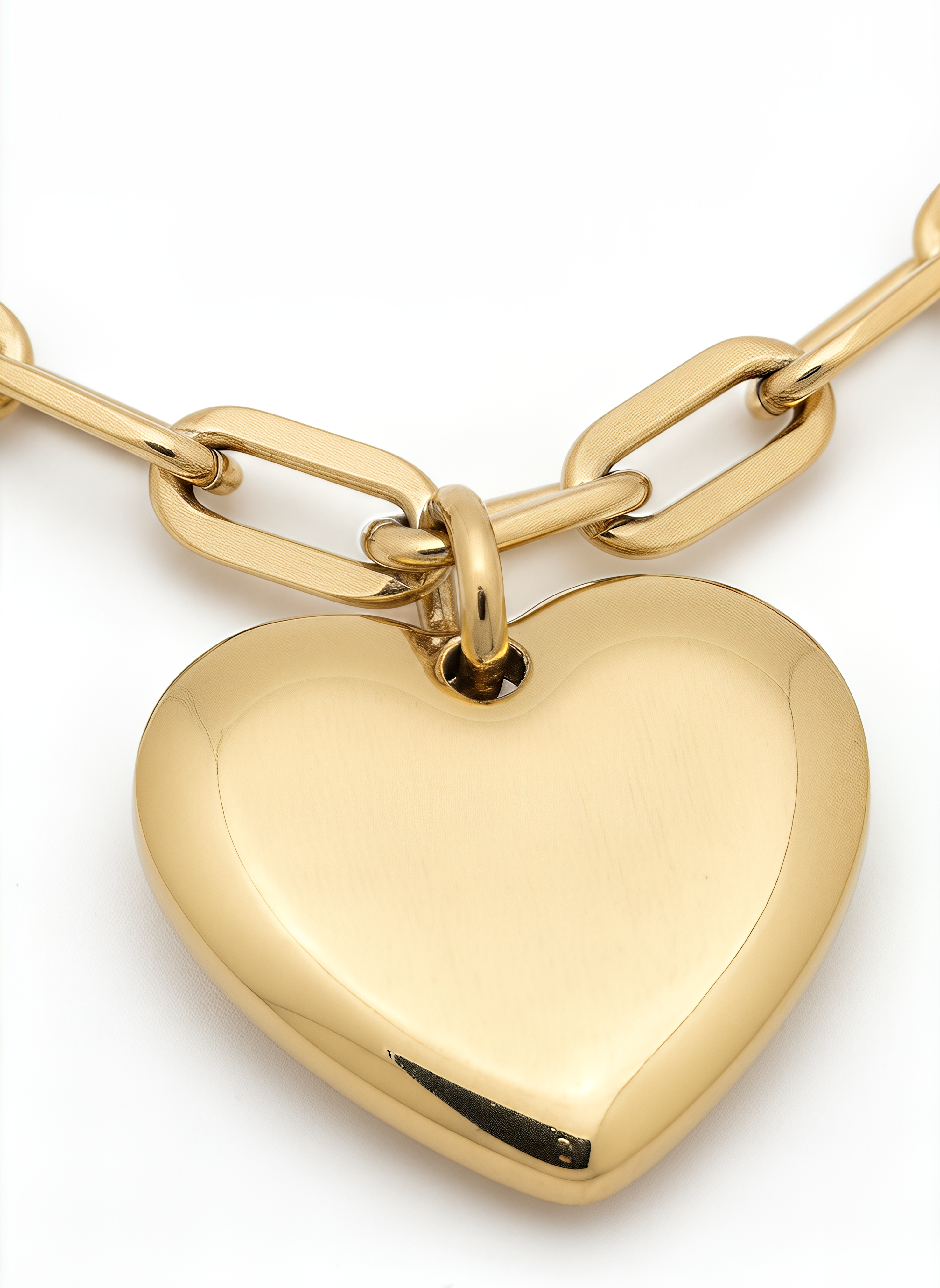 Charlene Cuori Necklace – 925 Silver with 24KT Gold Plated Finish