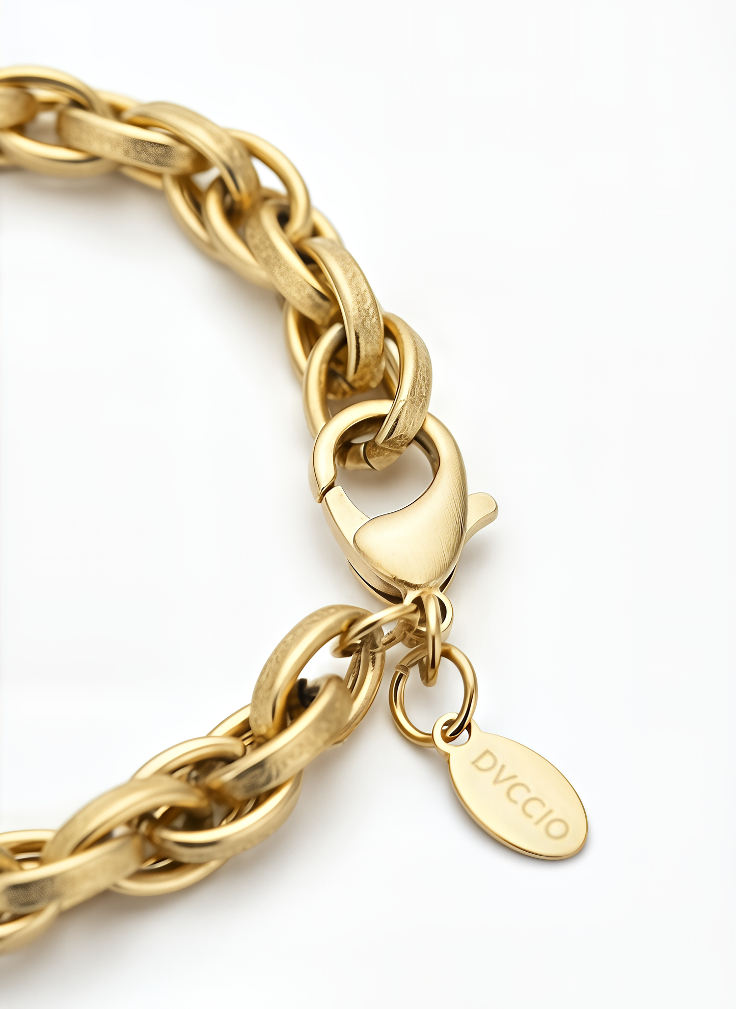 Collana Dubai in Argento 925 Placcato Oro 24KT