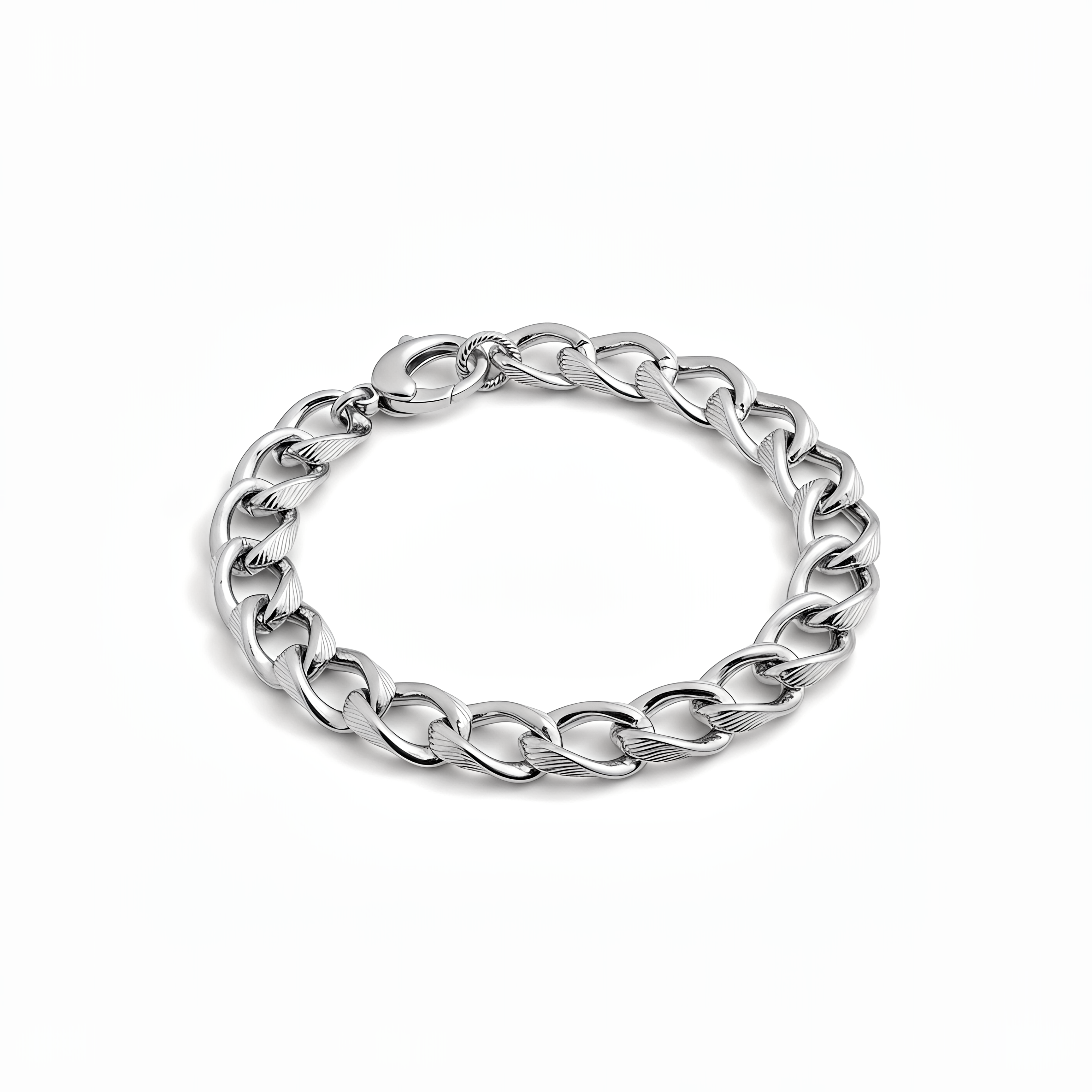 Dubai Bracelet 925 Silver Plated 24KT Gold