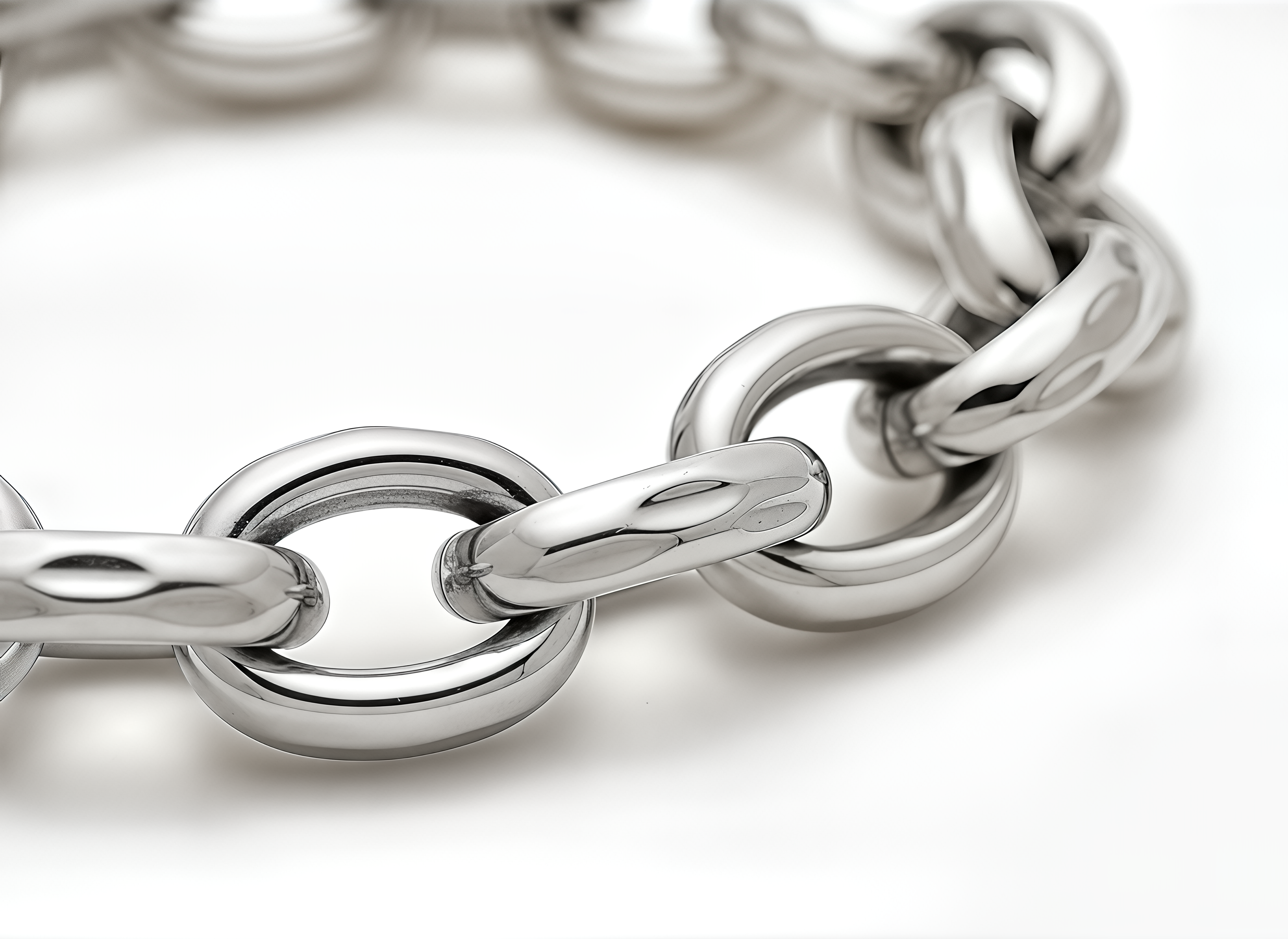 Bracciale a Catena Intrecciata Dubai Argento 925 Placcata Oro 24KT