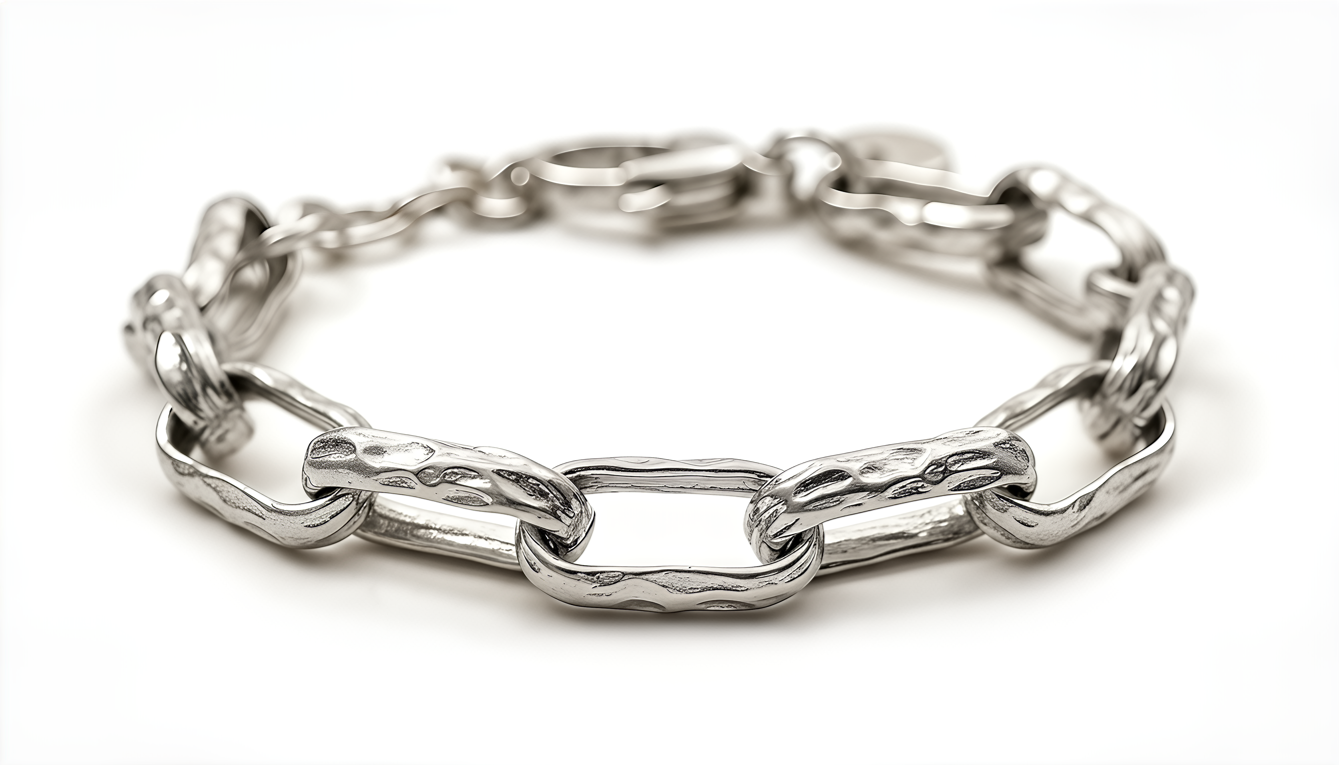 24KT Gold Plated 925 Silver Dubai Chain Bracelet