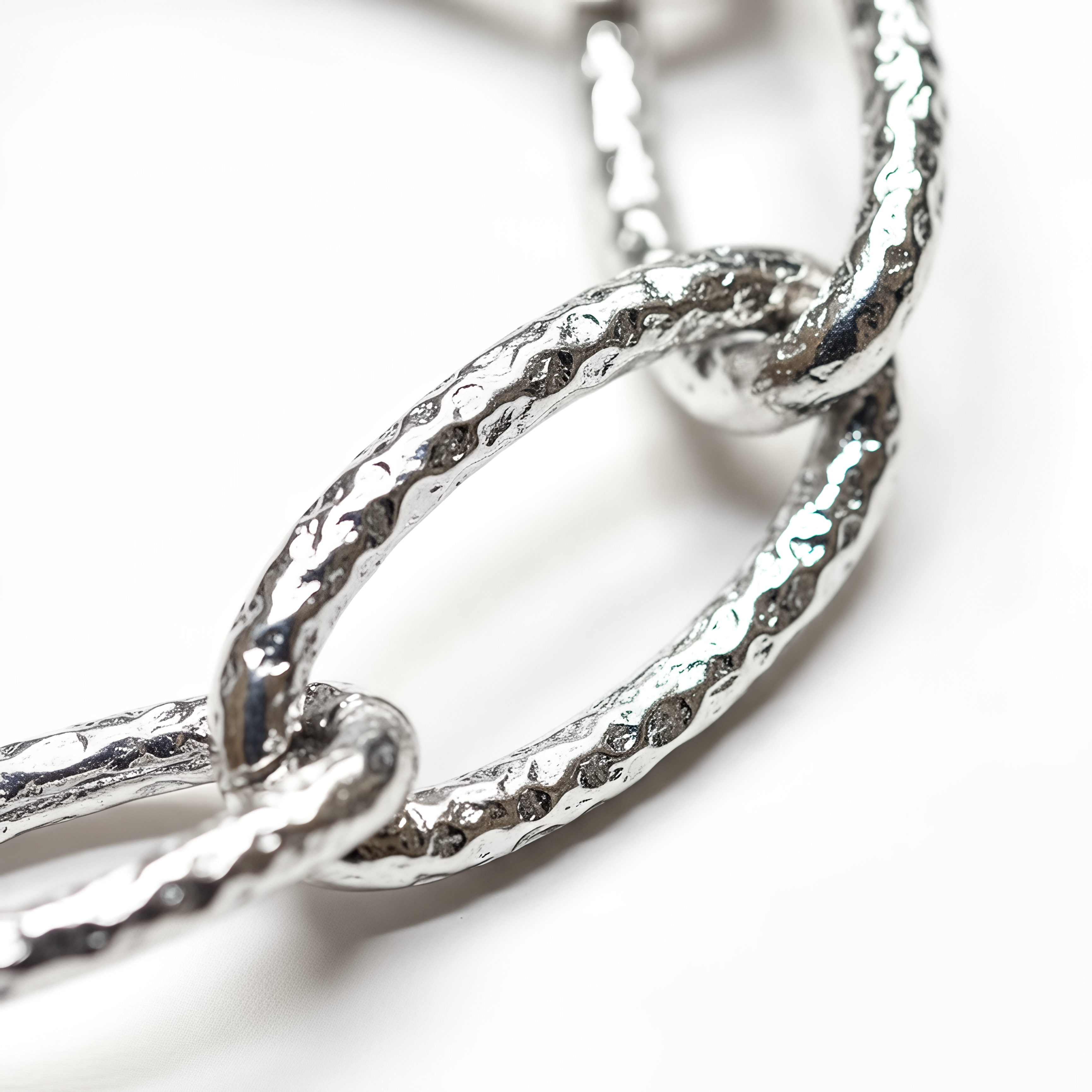 Bracciale a Catena Ovale Dubai Argento 925 Placcata Oro 24KT