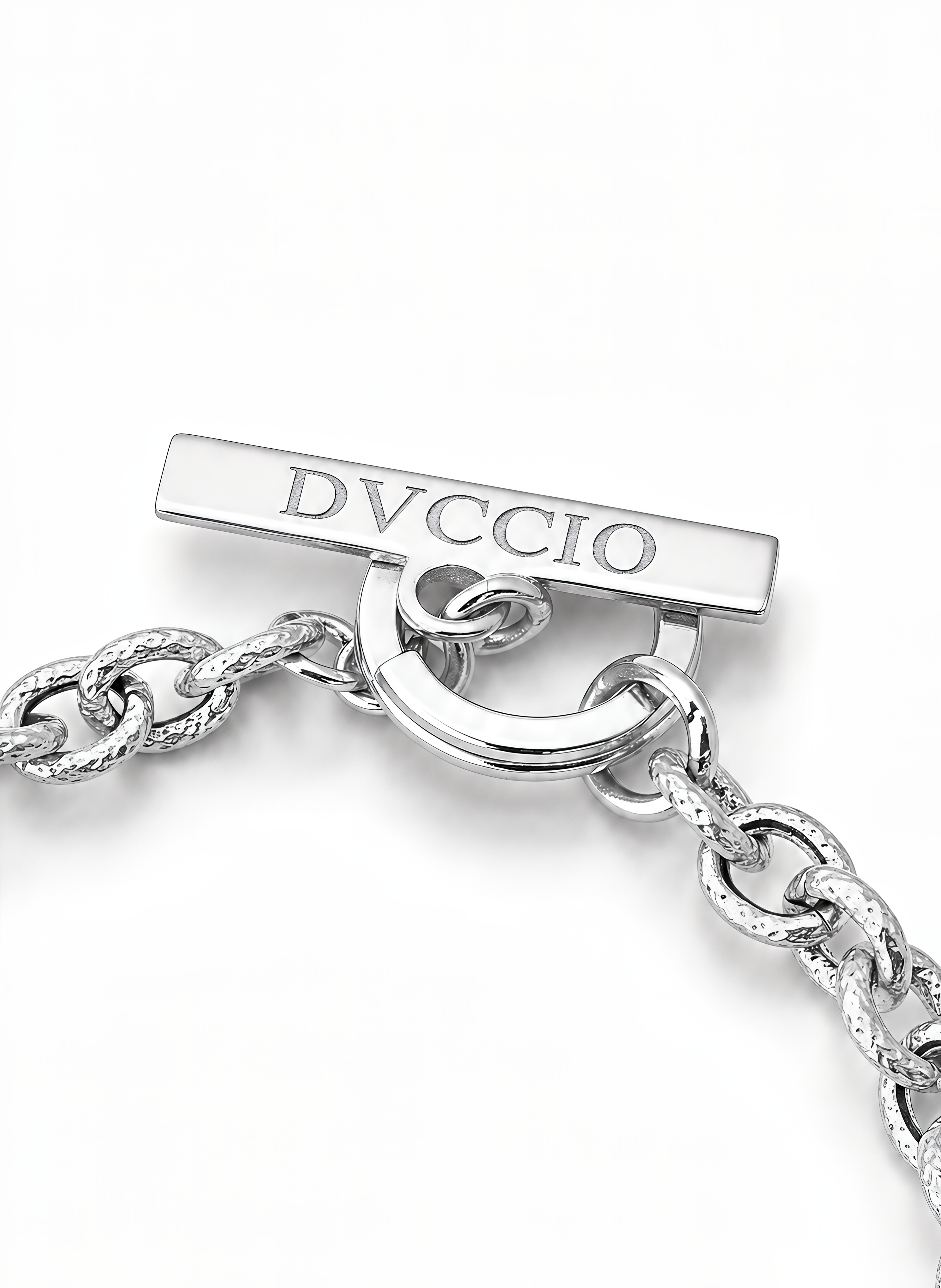 Bracciale a Catena Rolò con Charm Quadrifoglio e Cornetto Piccolo Frida Argento 925 Placcata Oro 24KT