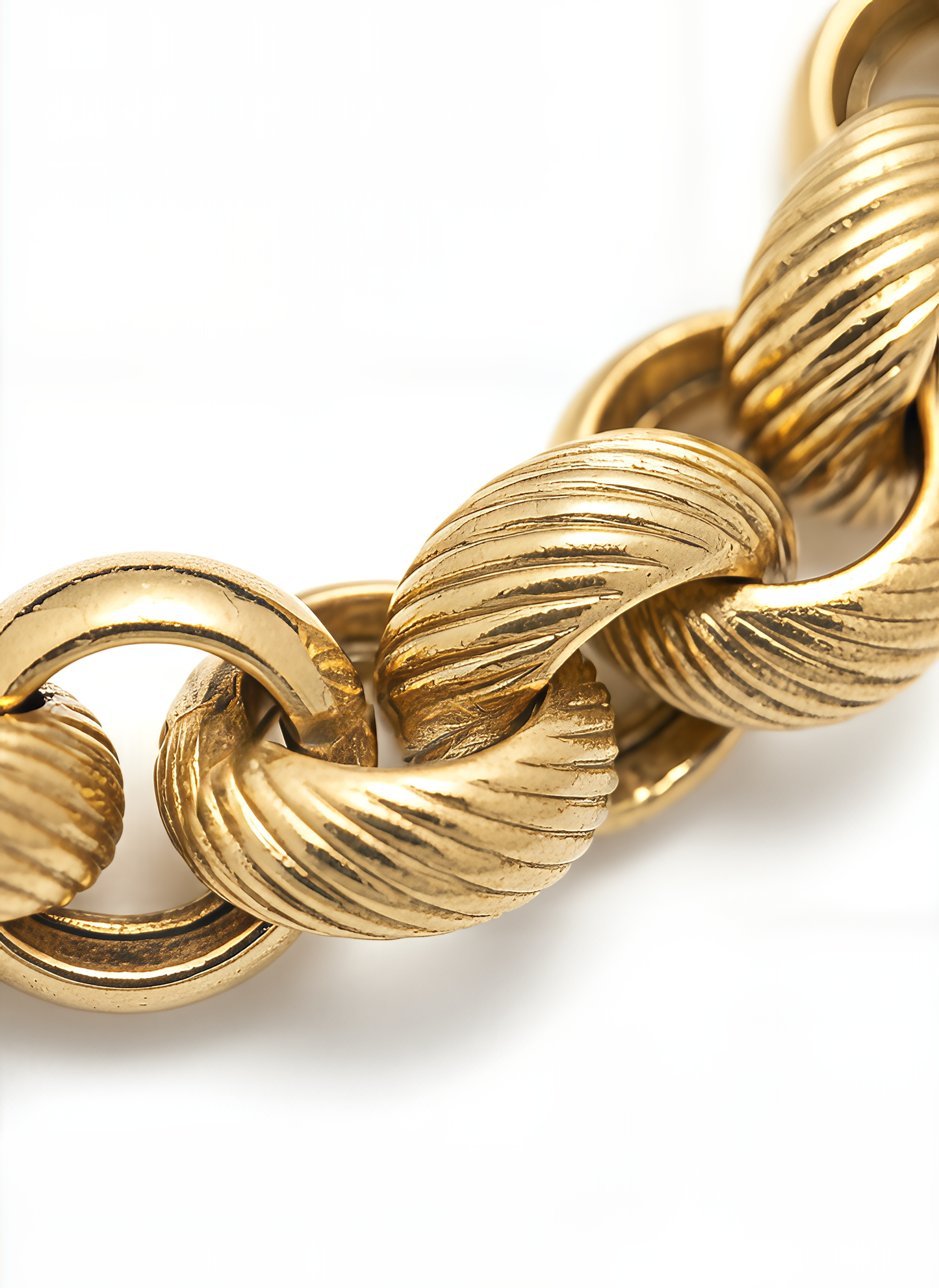 Collana Dubai in Argento 925 Placcato Oro 24KT