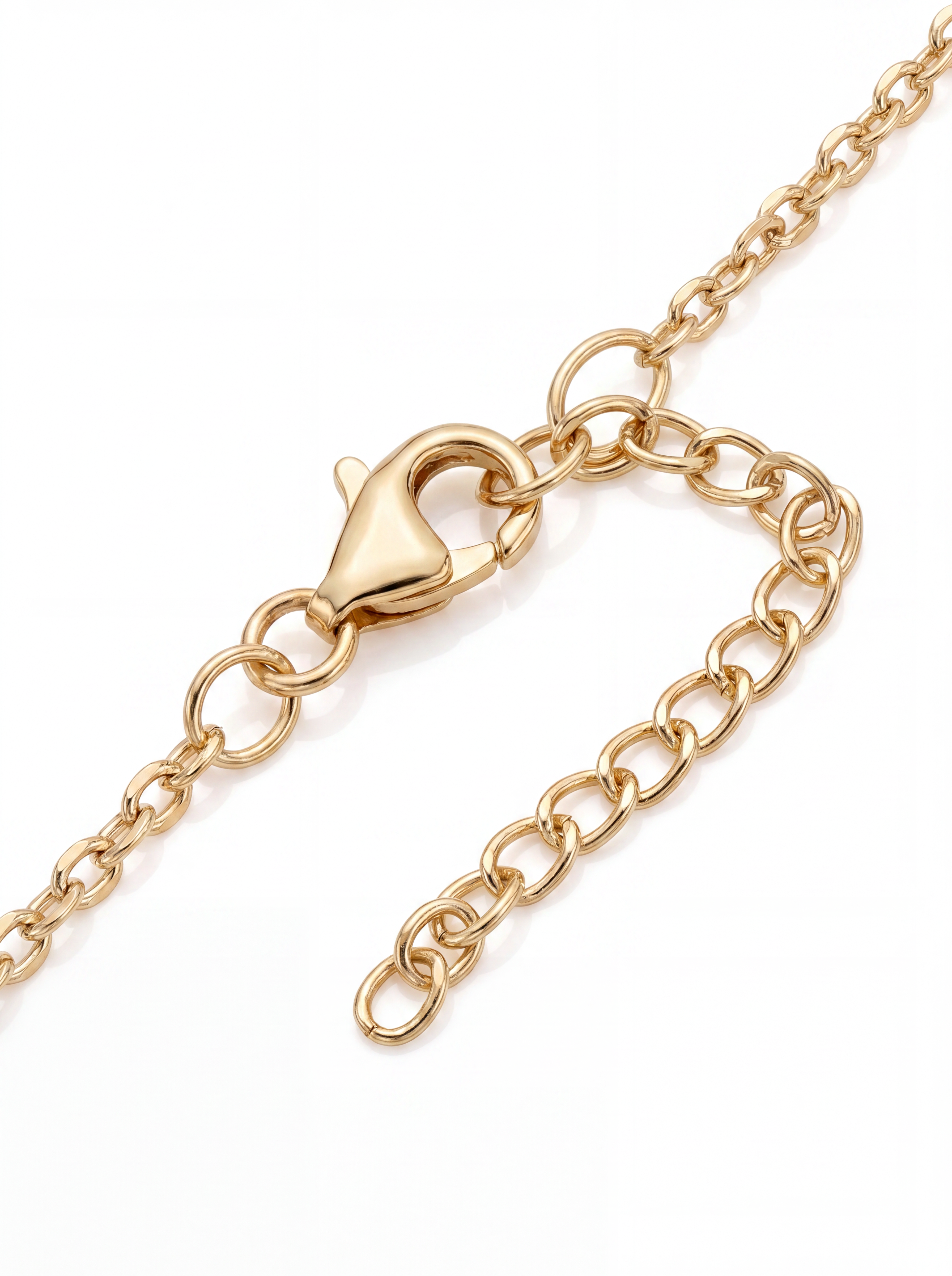 Collana Doppio Filo a Sfere Diamantate Rewind Argento 925 Placcata Oro 24KT
