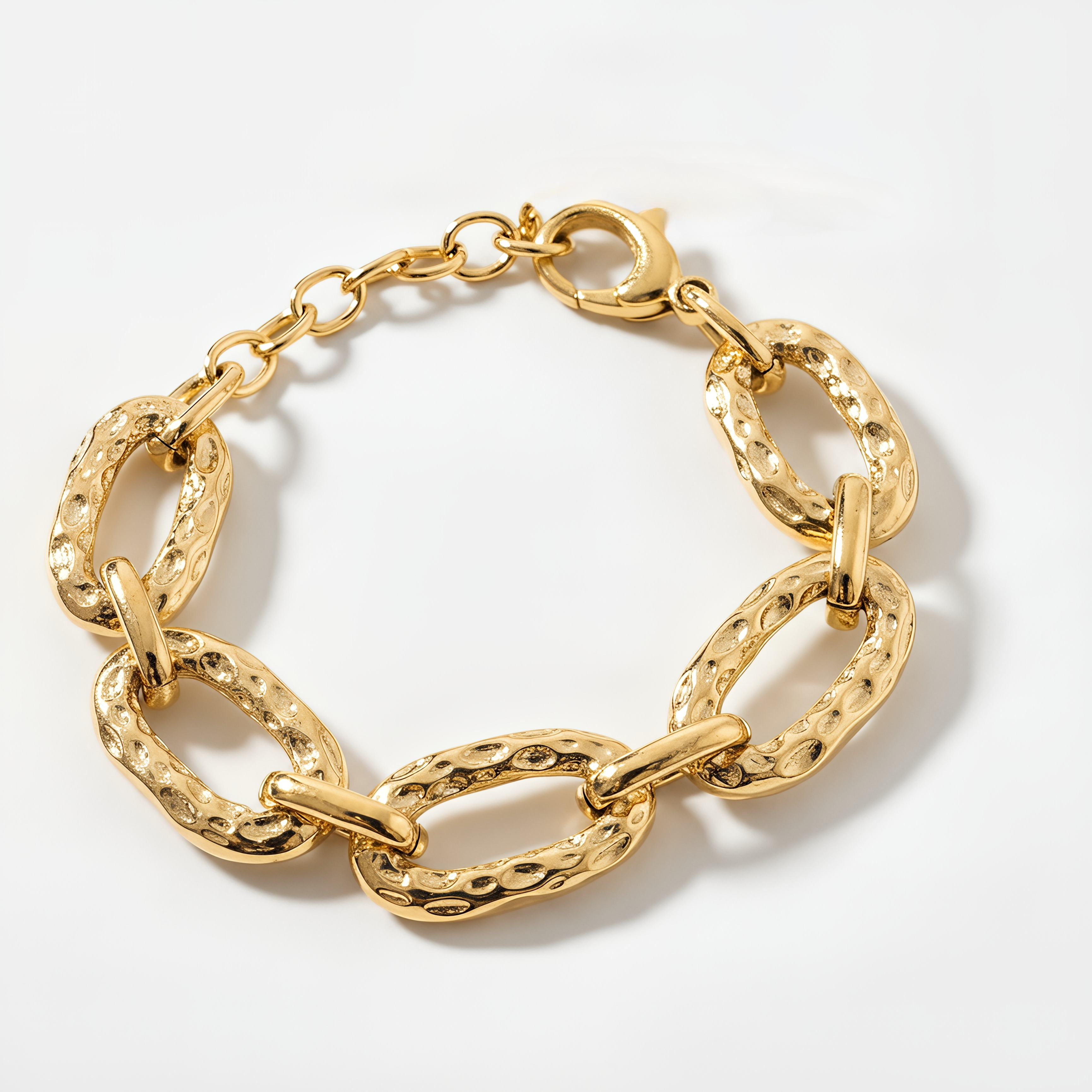 Bracciale Dubai Argento 925 Placcata Oro 24KT