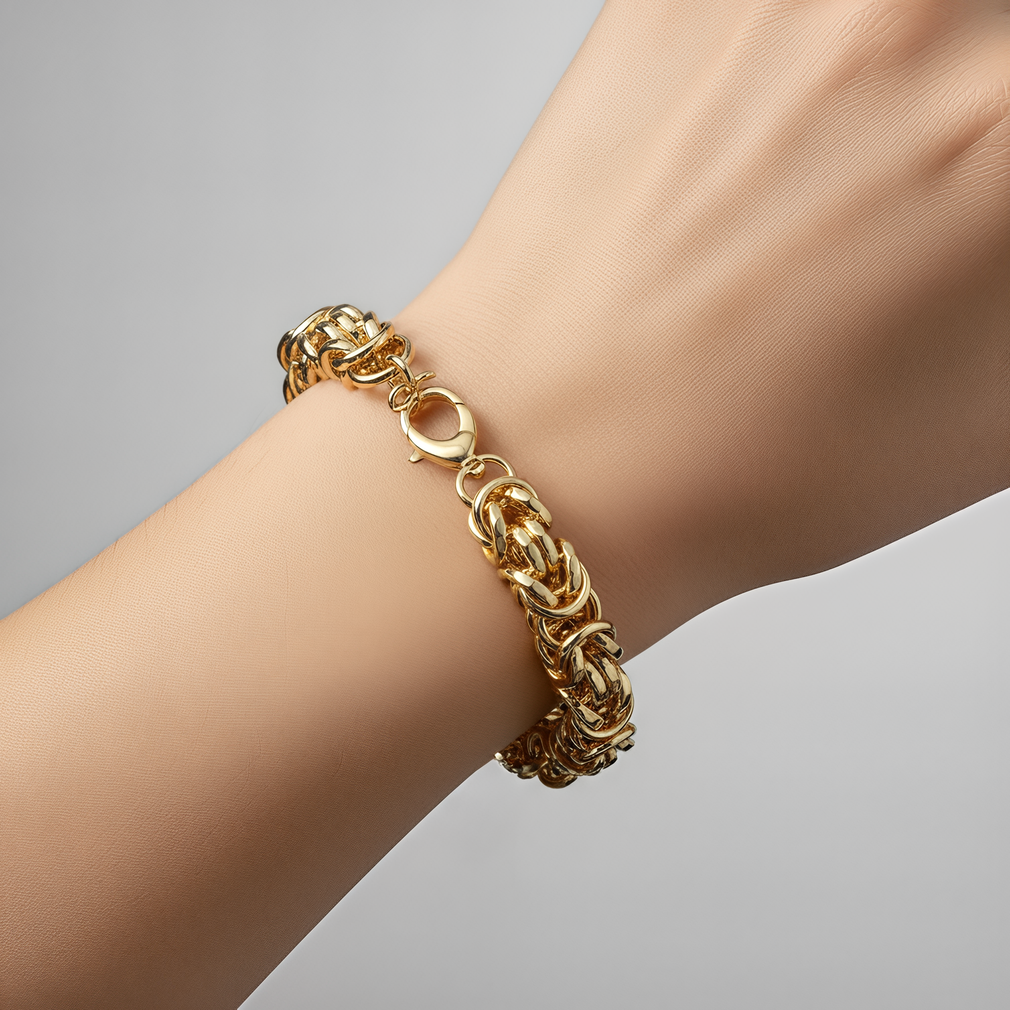 Bracciale Dubai in Argento 925 Placcato Oro 24KT