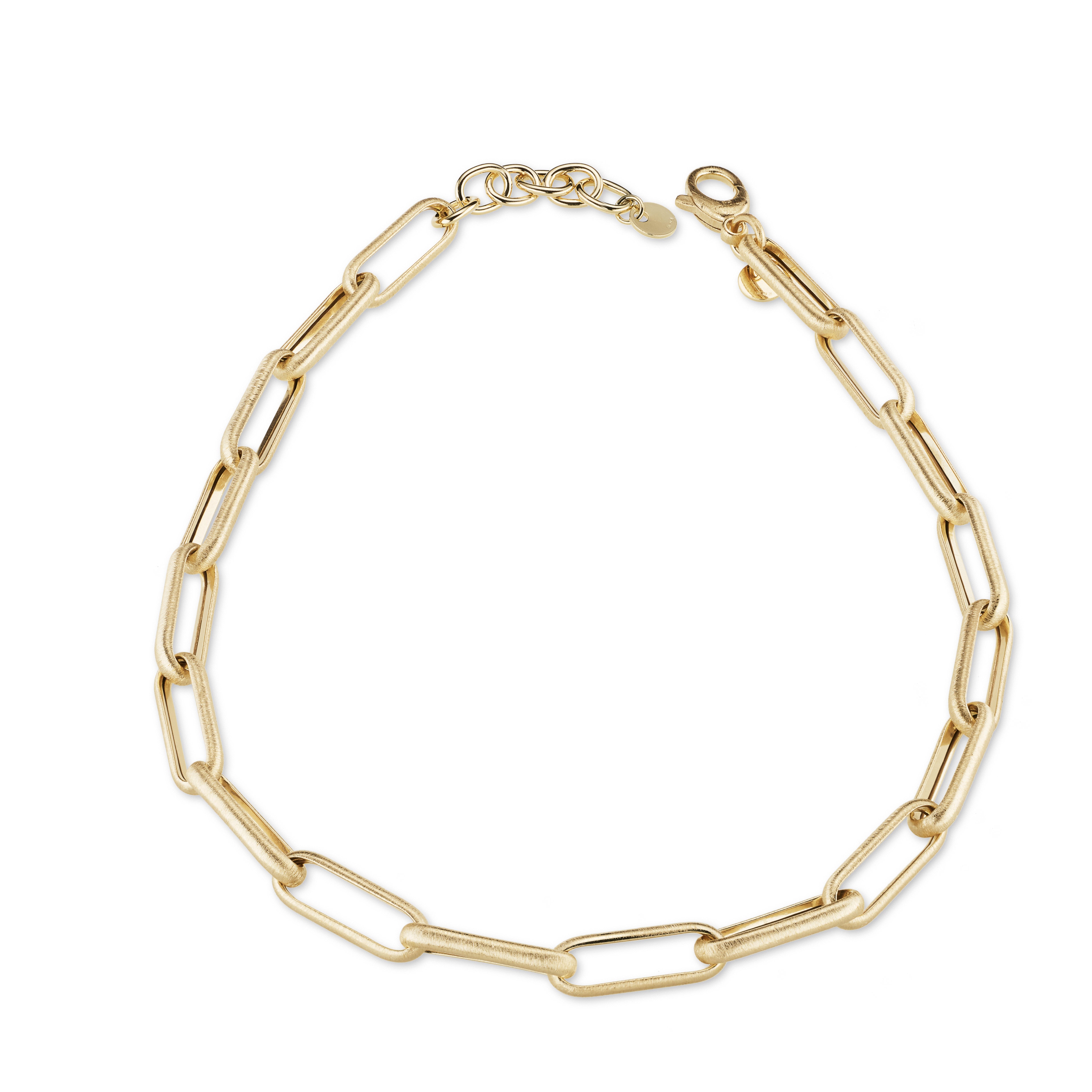Divina Women's Necklace in 925 Silver and 24KT Gold – Timeless Elegance