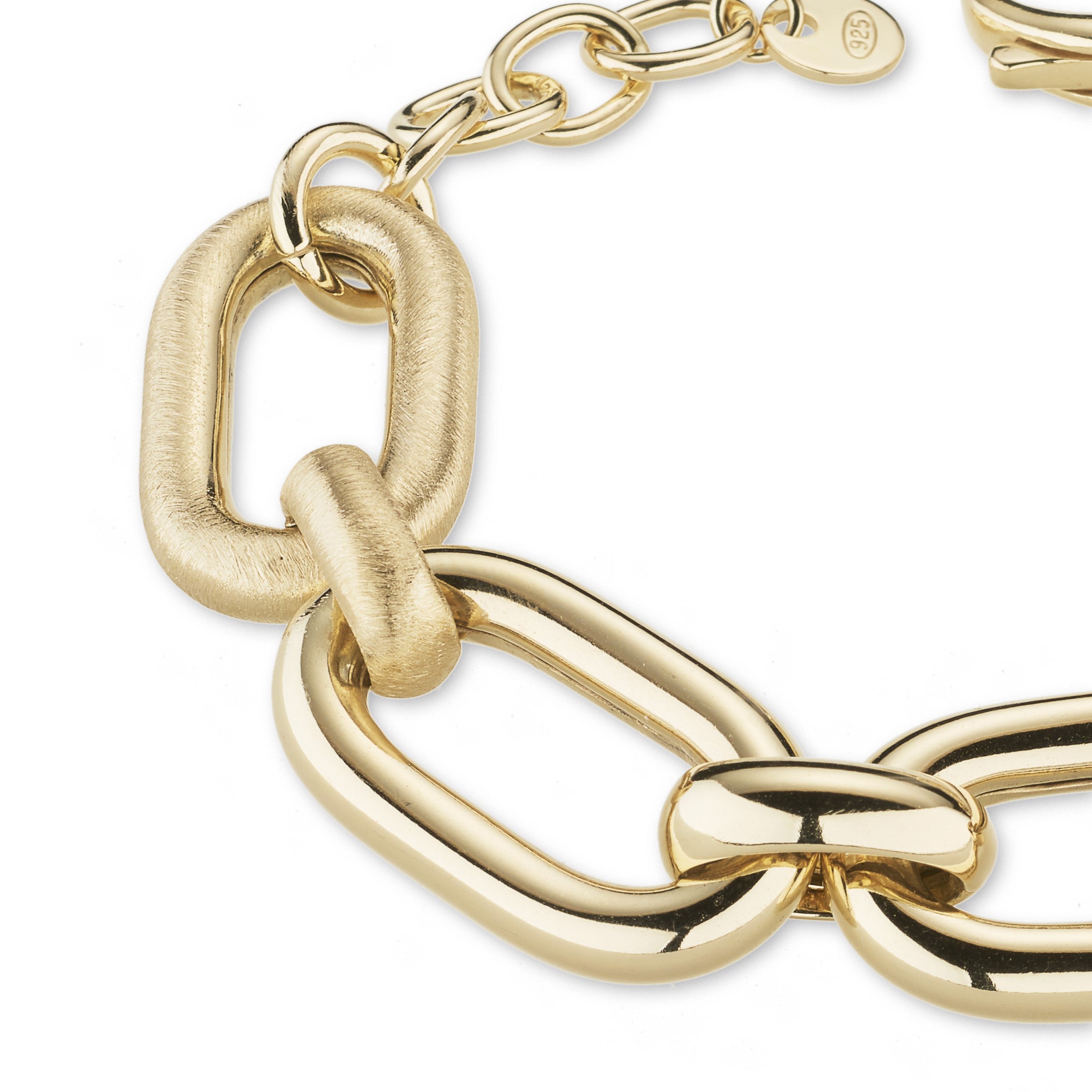 Bracciale Divina in Argento 925 Laminato in Oro 24KT – Lusso Italiano