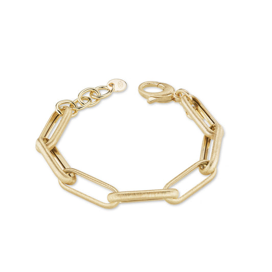 Bracciale Divina in Argento 925 Laminato in Oro 24KT – Lusso Italiano