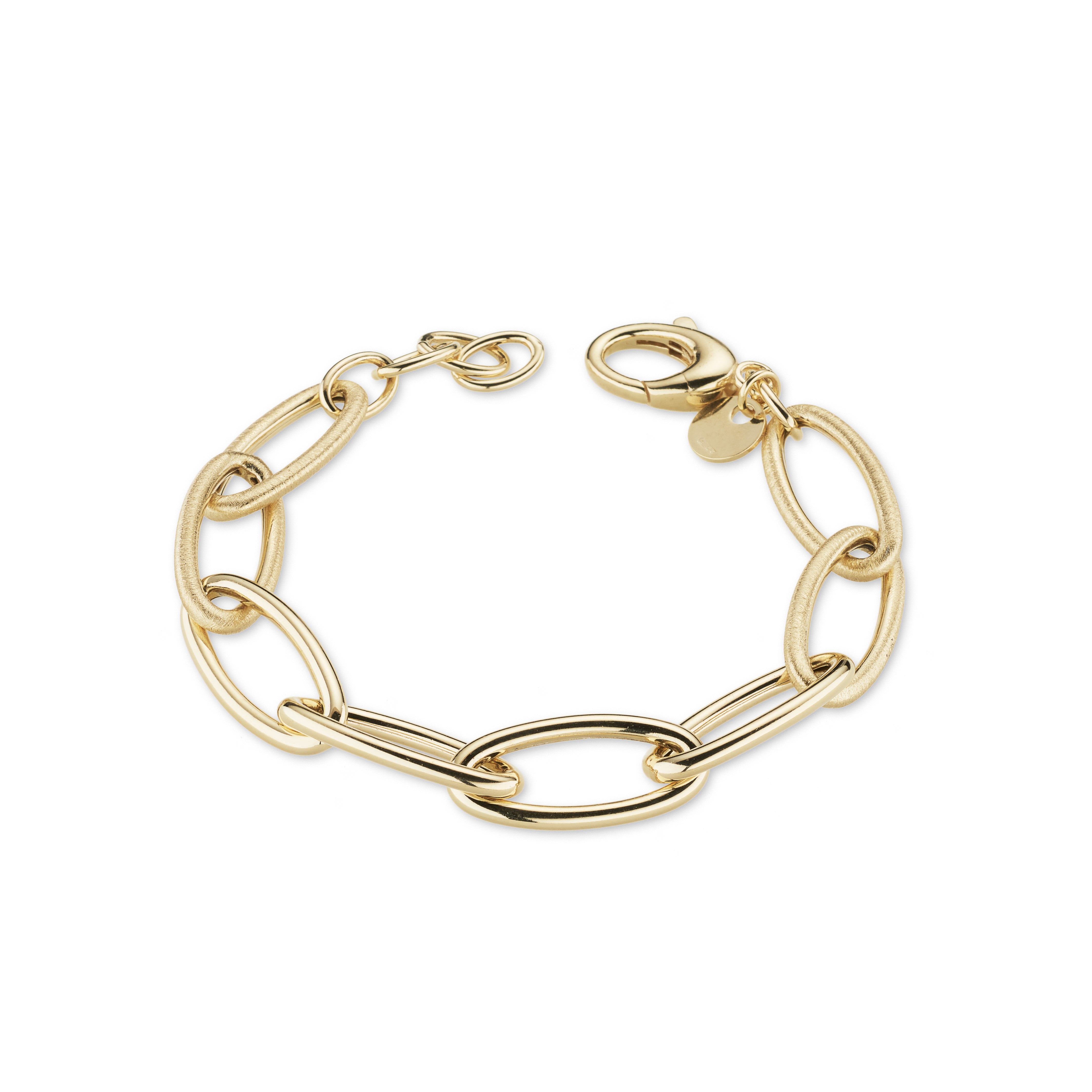 Bracciale Divina in Argento 925 Laminato in Oro 24KT – Design Italiano