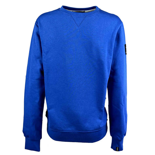 Felpa Girocollo in Cotone Blue unisex