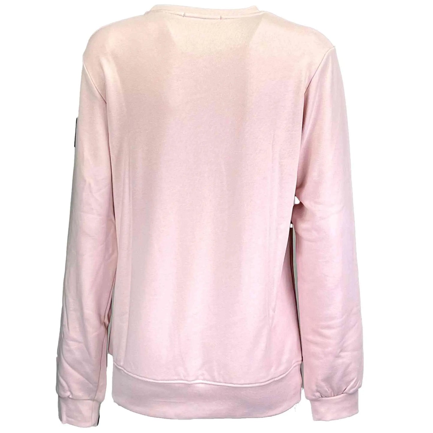 Felpa Girocollo in Cotone Rosa unisex