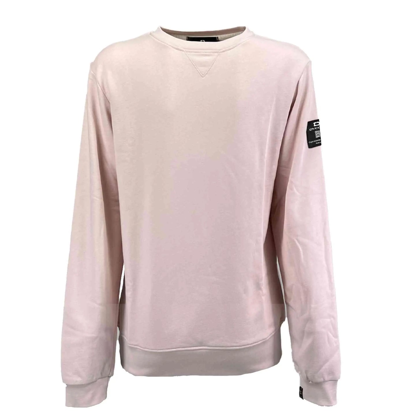 Felpa Girocollo in Cotone Rosa unisex