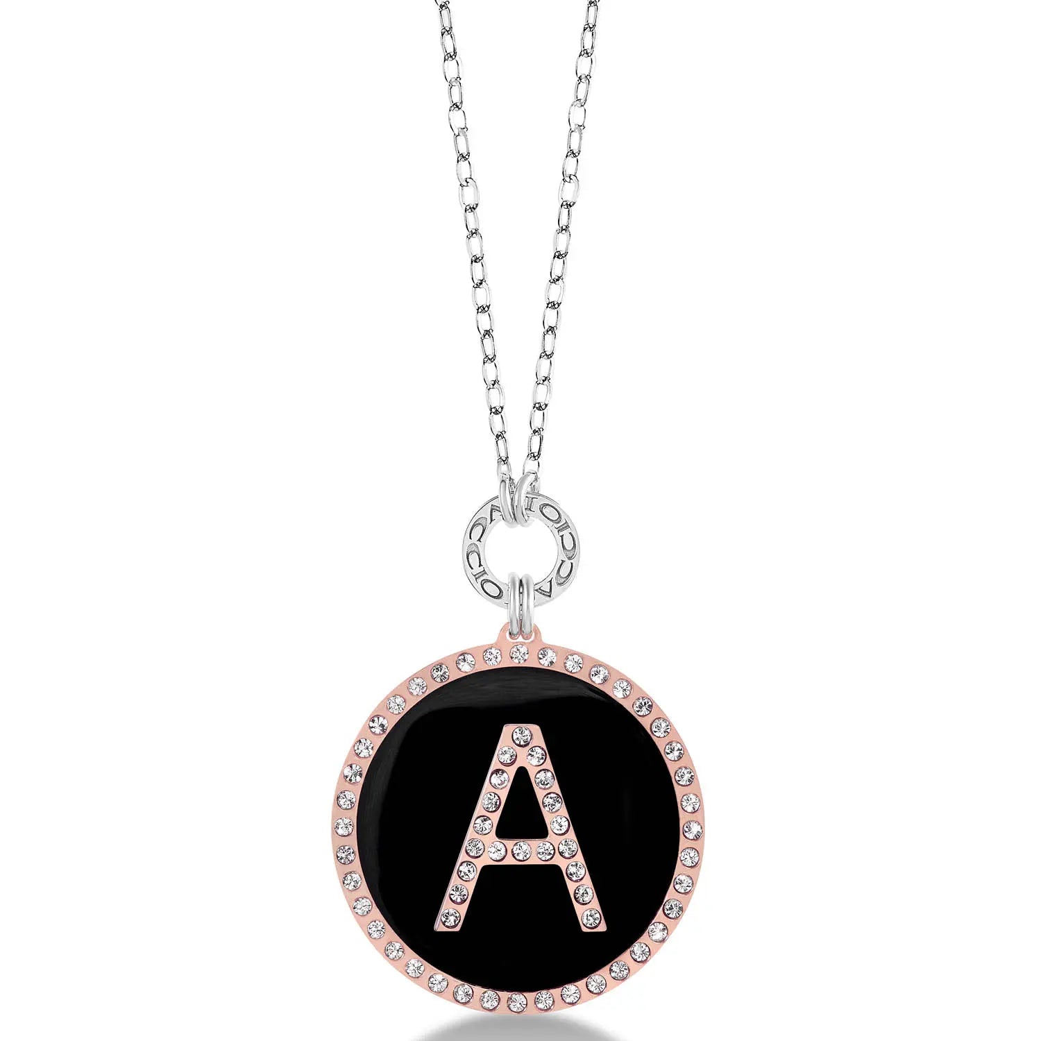 Collana lunga in argento 925 MY Letters