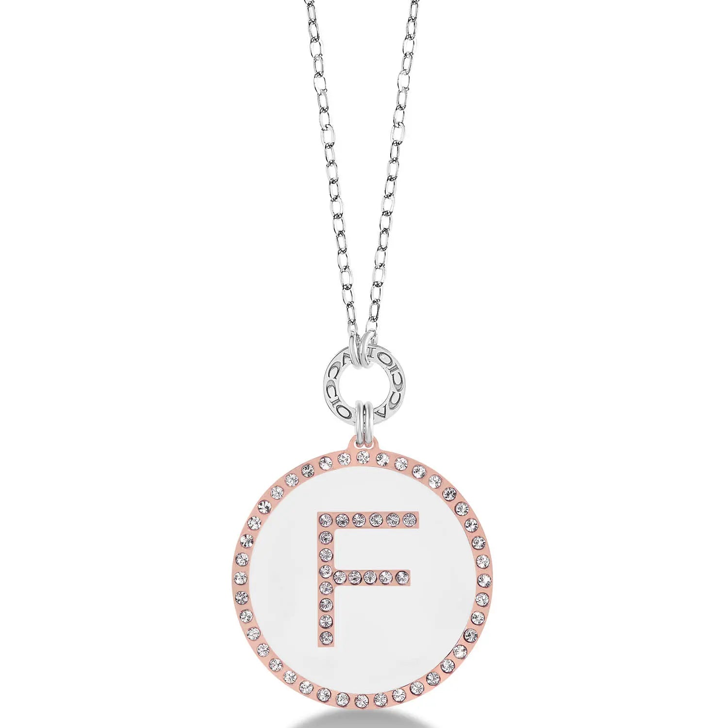 Collana lunga in argento 925 MY Letters