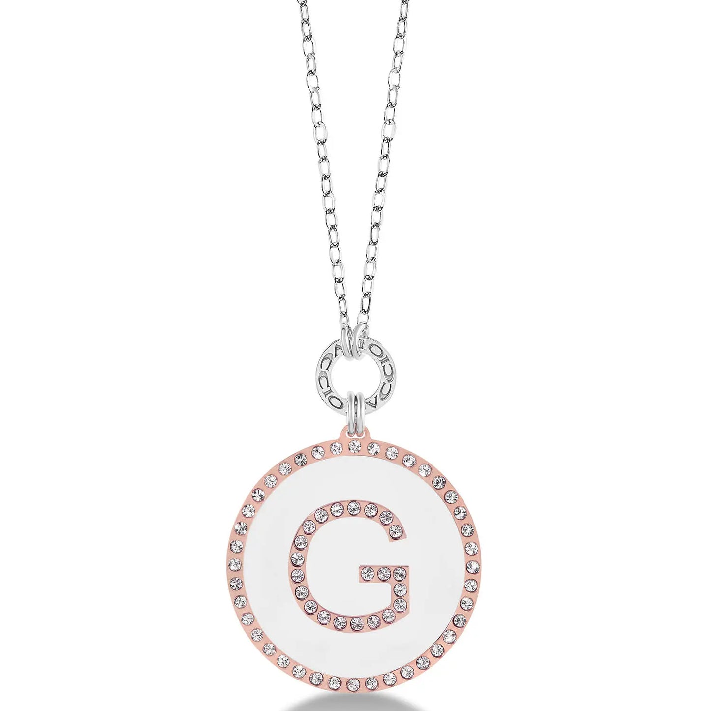 Collana lunga in argento 925 MY Letters