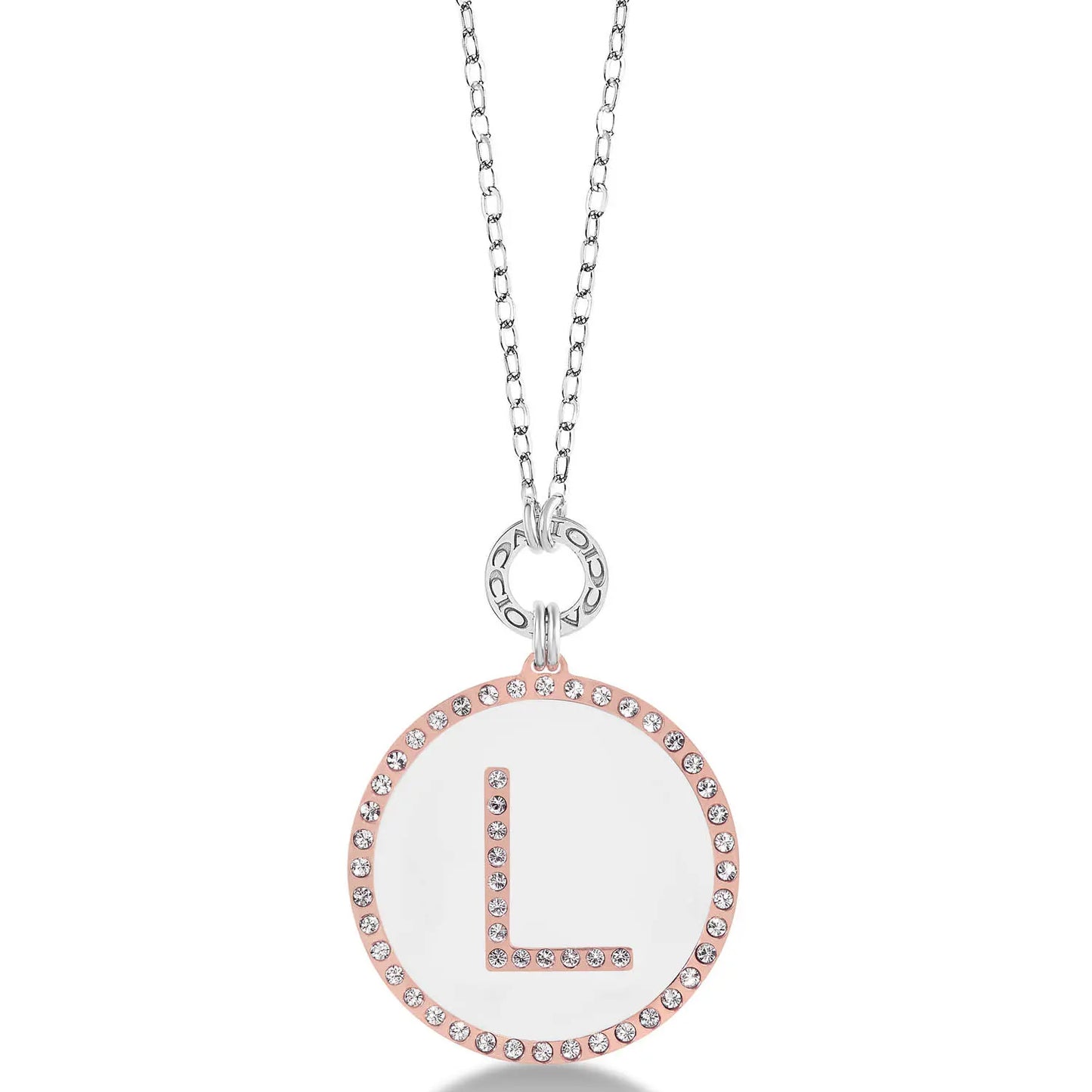 Collana lunga in argento 925 MY Letters