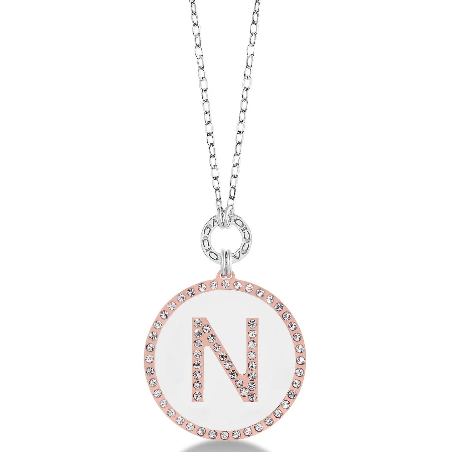 Collana lunga in argento 925 MY Letters