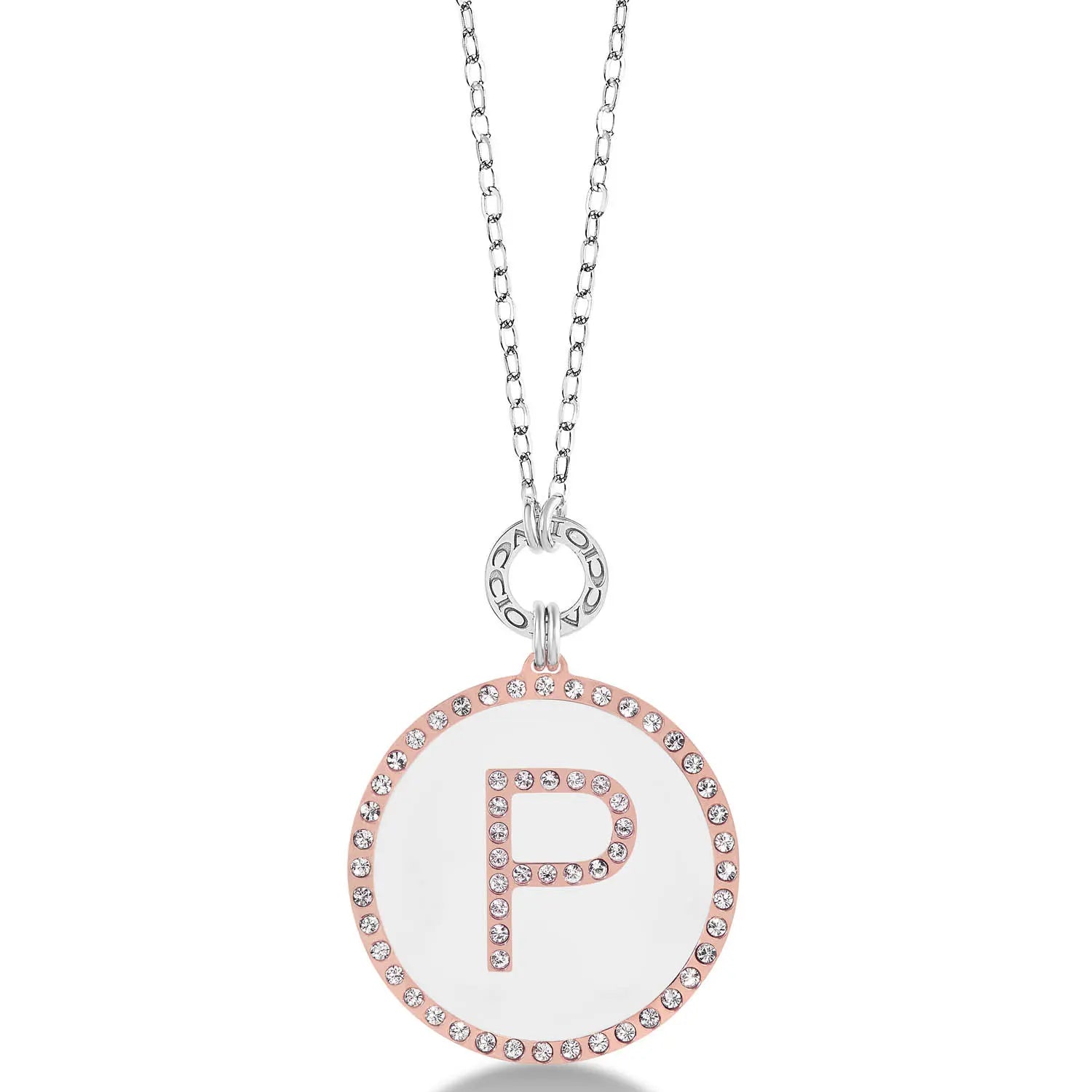 Collana lunga in argento 925 MY Letters