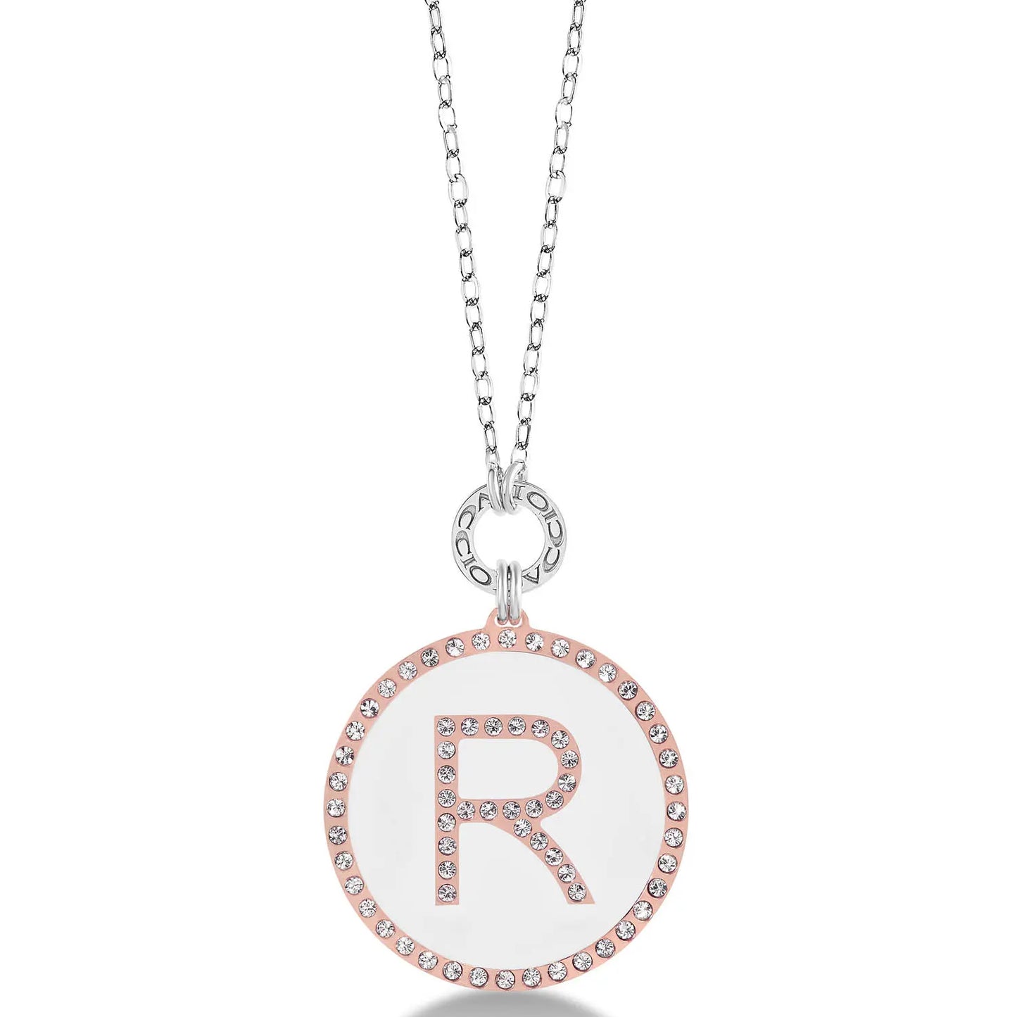 Collana lunga in argento 925 MY Letters