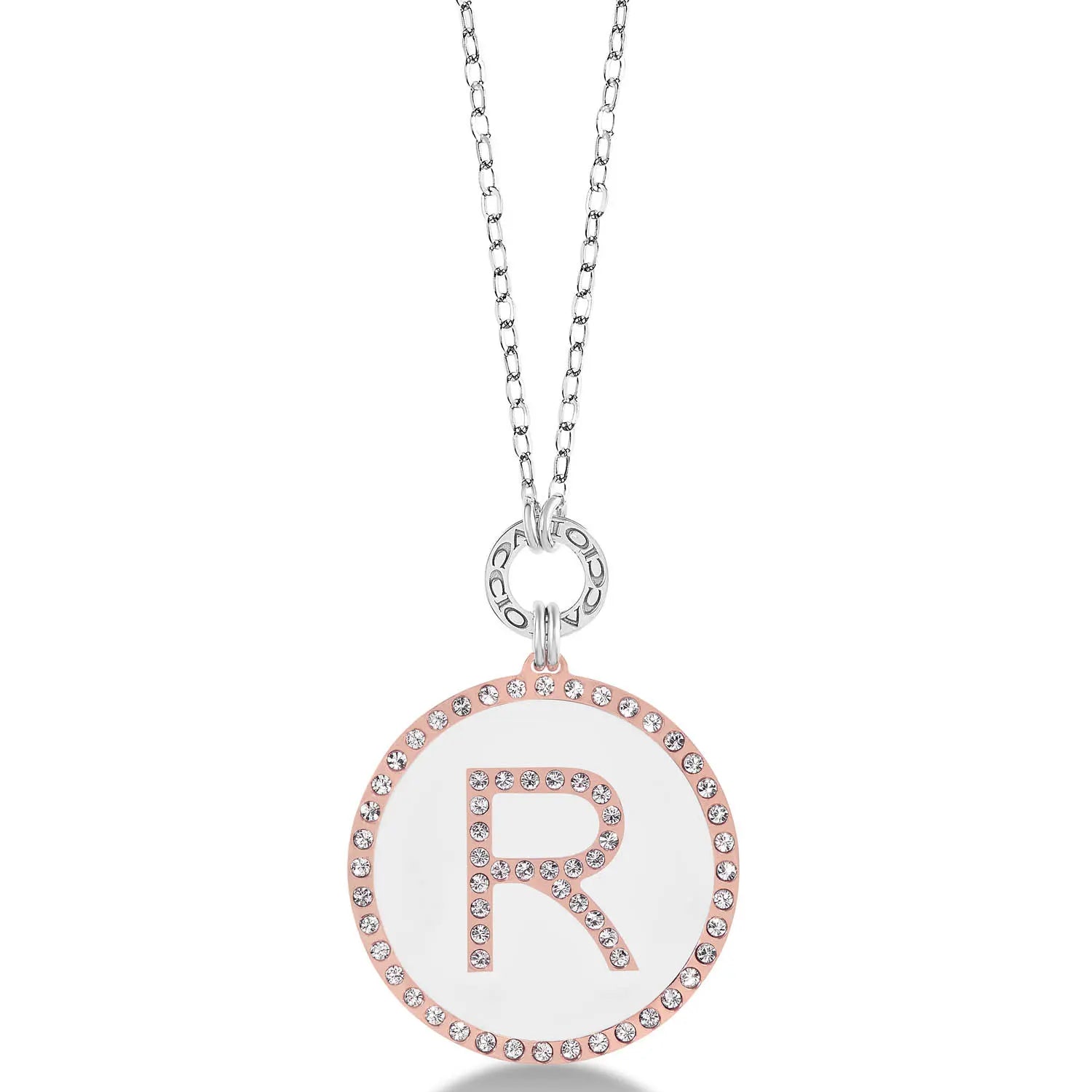 Collana lunga in argento 925 MY Letters