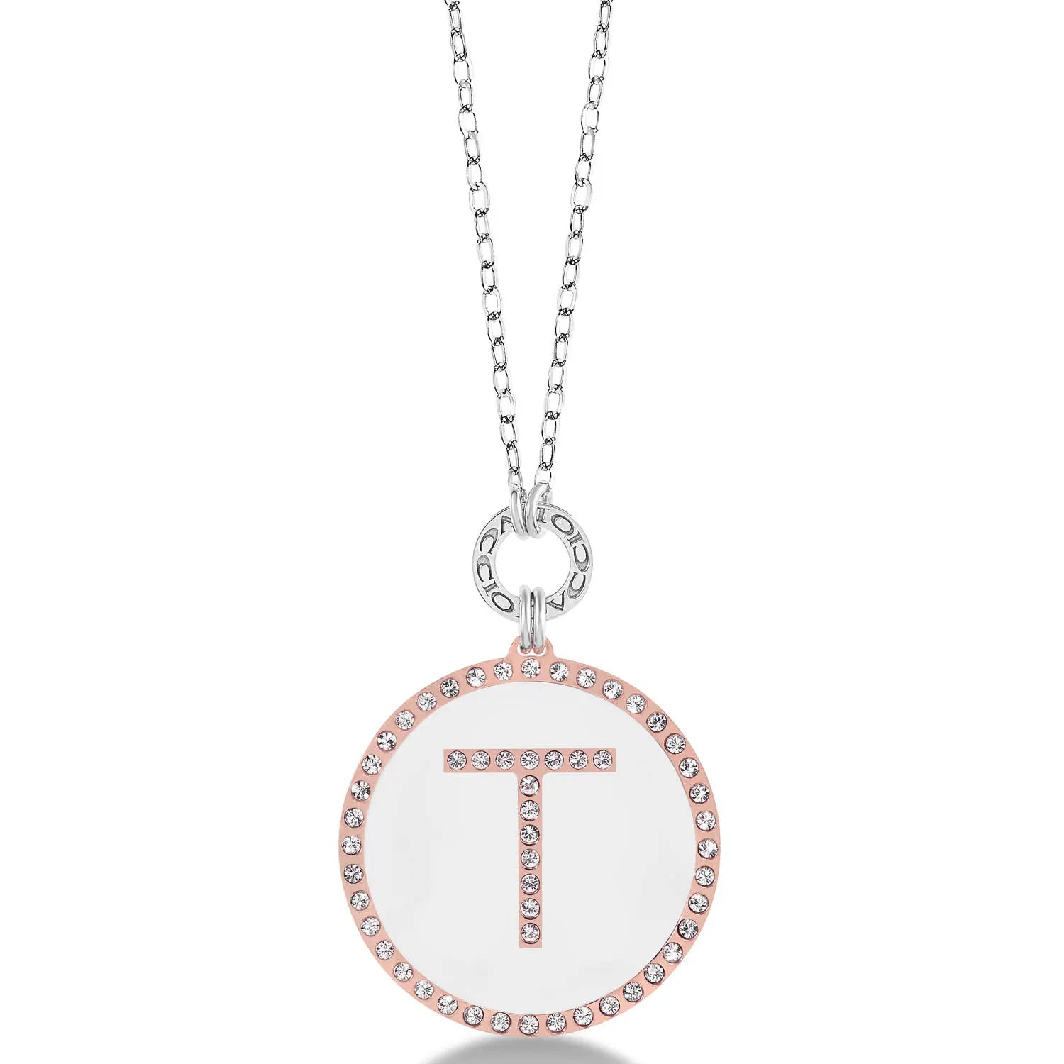 Collana lunga in argento 925 MY Letters