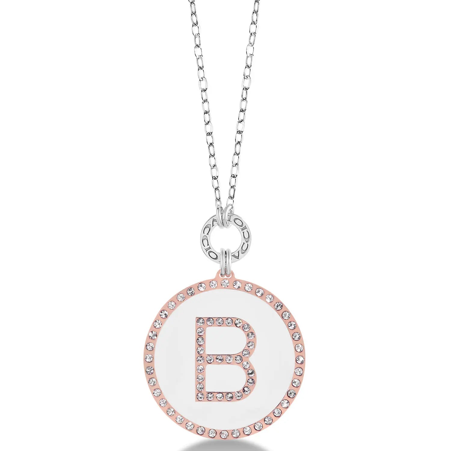 Collana lunga in argento 925 MY Letters