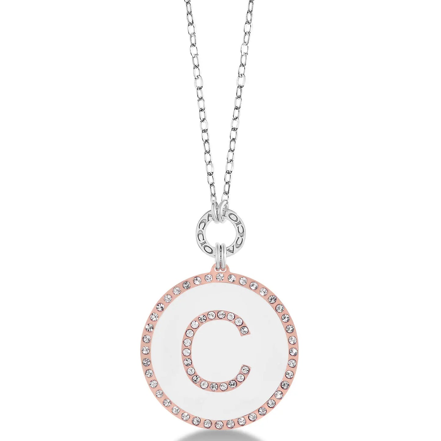 Collana lunga in argento 925 MY Letters