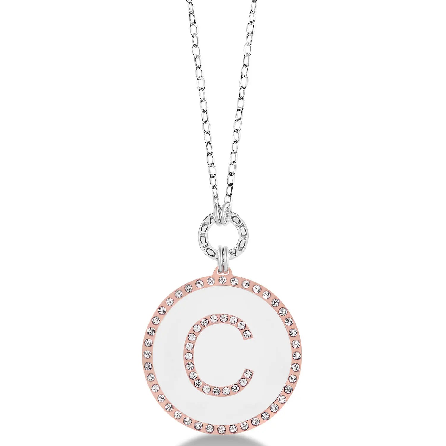 Collana lunga in argento 925 MY Letters