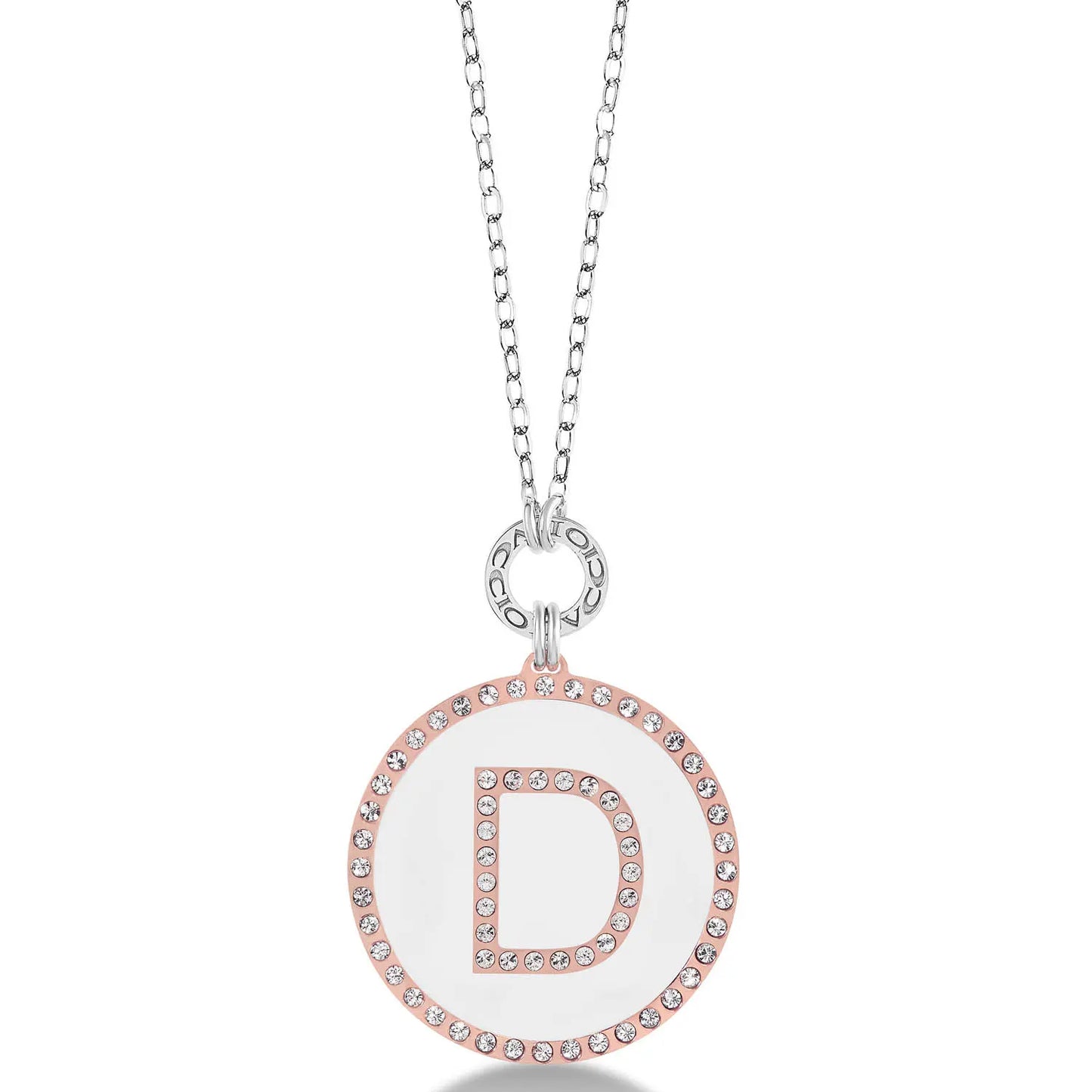 Collana lunga in argento 925 MY Letters