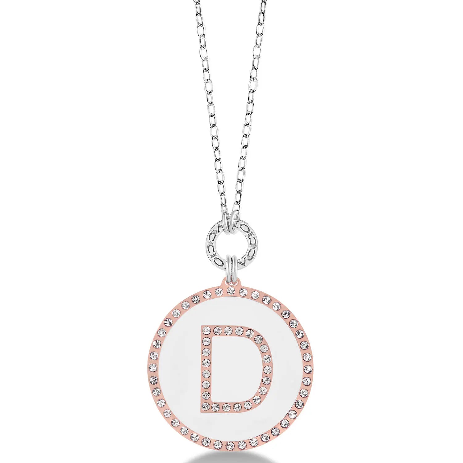 Collana lunga in argento 925 MY Letters