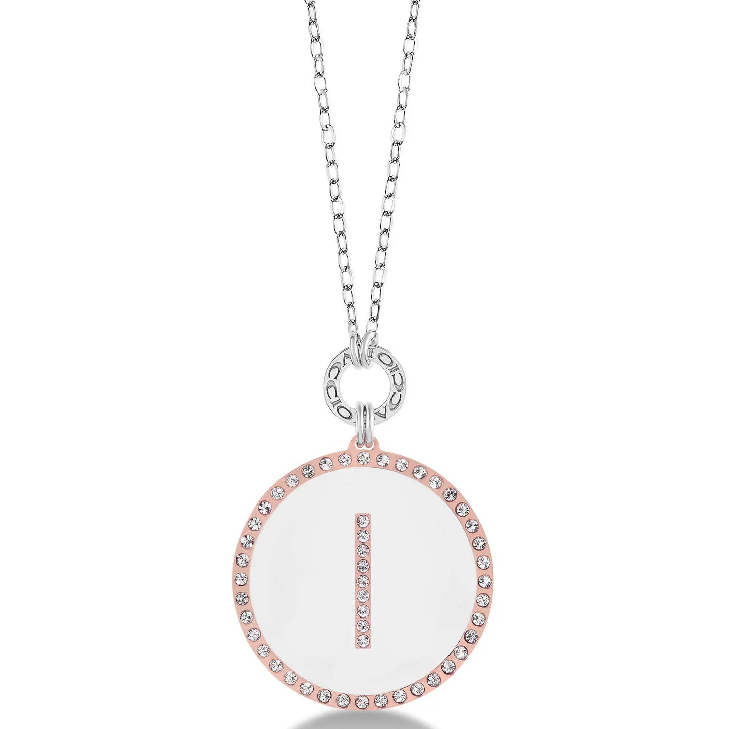 Collana lunga in argento 925 MY Letters