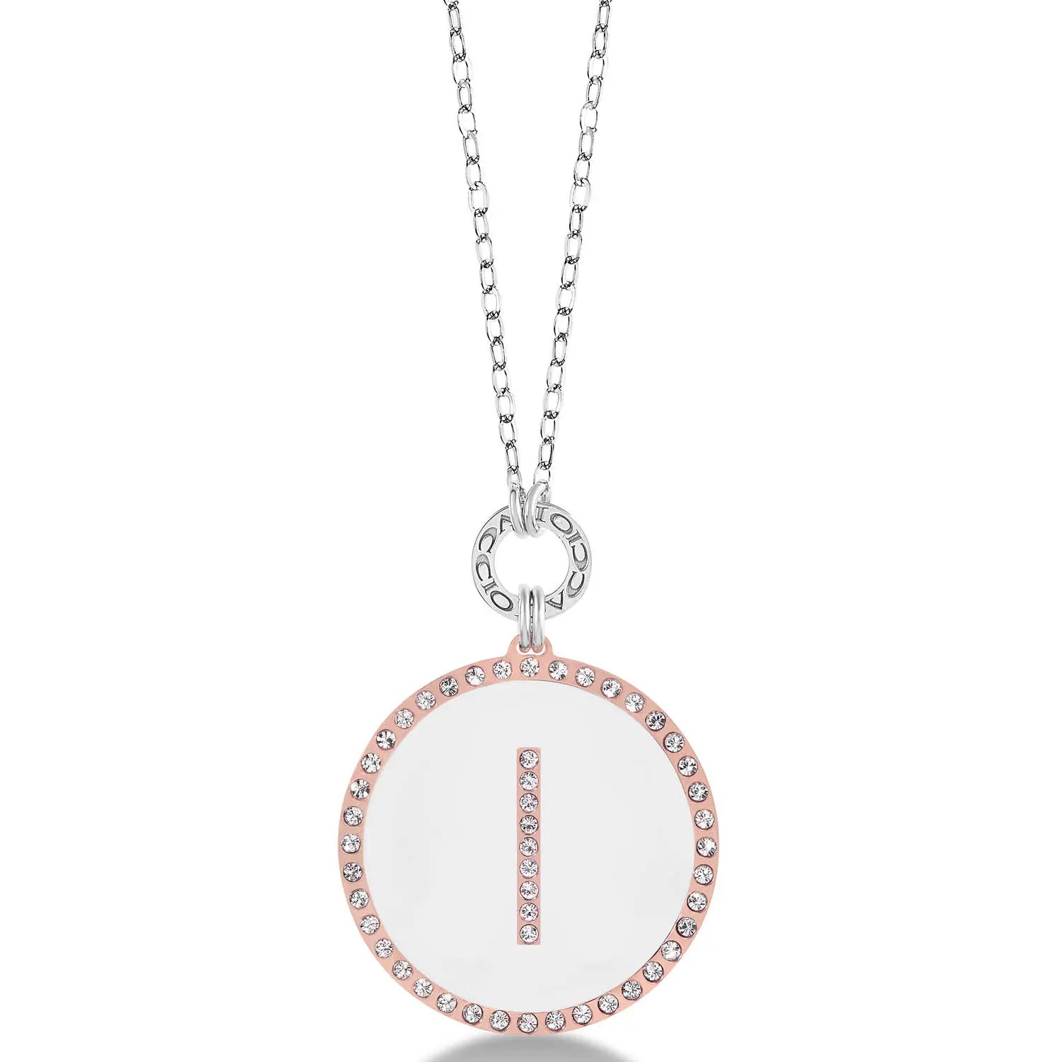 Collana lunga in argento 925 MY Letters