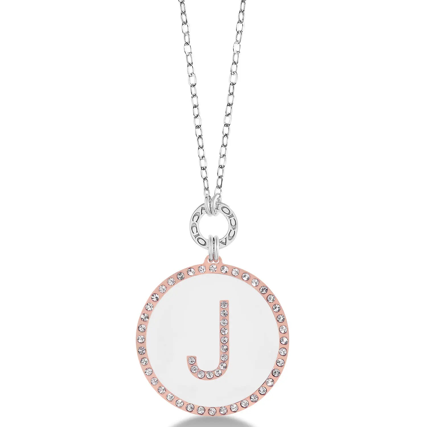 Collana lunga in argento 925 MY Letters