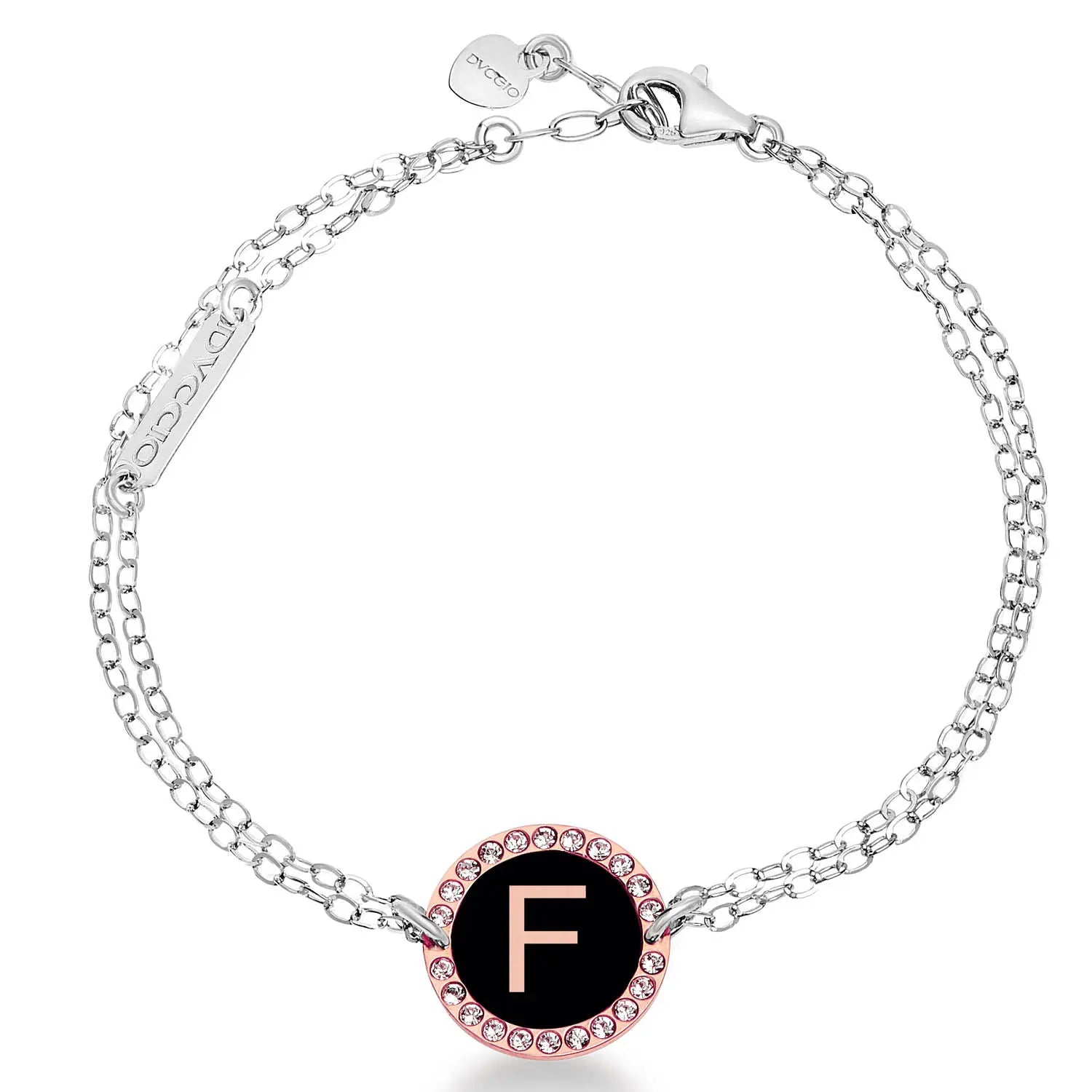 Bracciale in argento 925 My Letters - regolabile