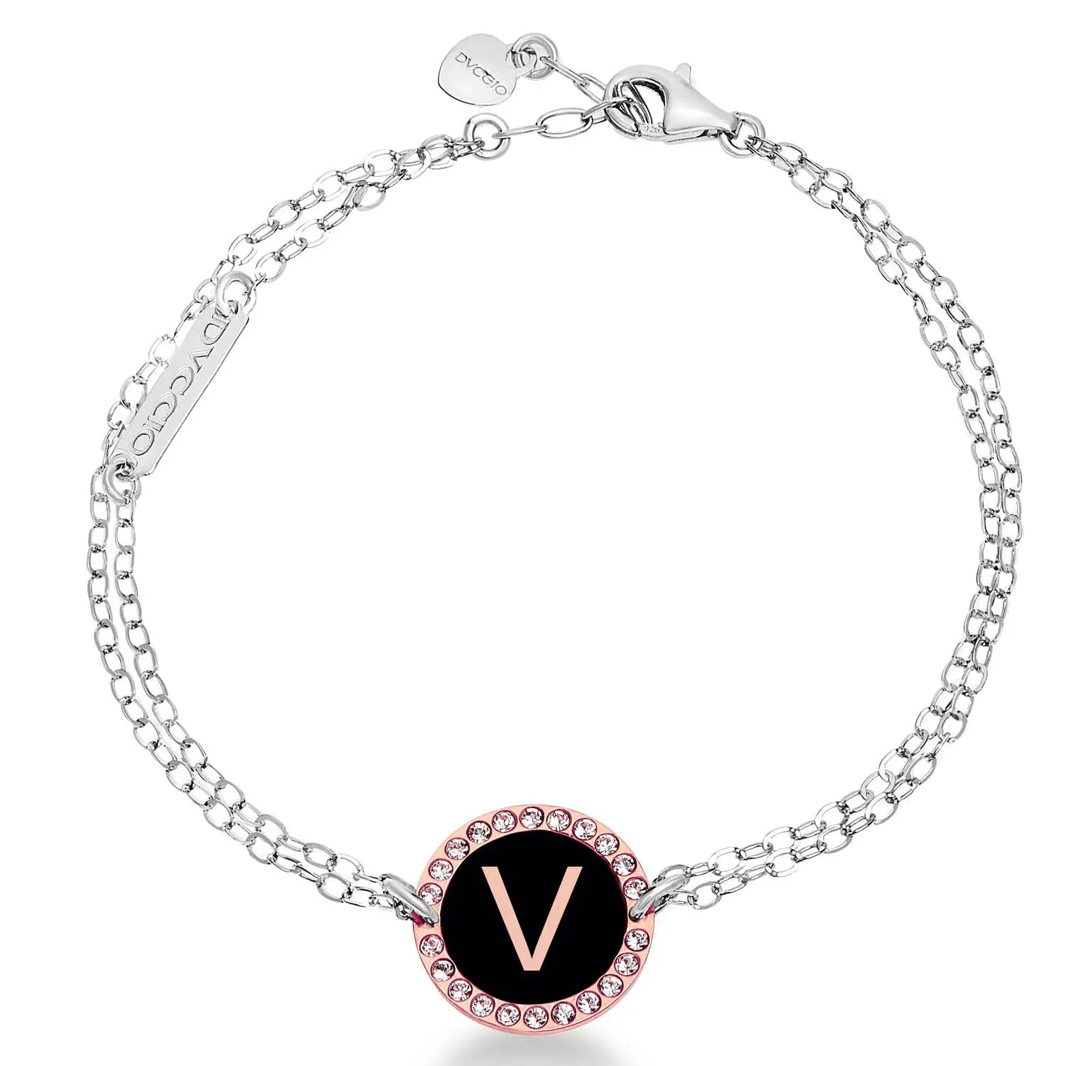 Bracciale in argento 925 My Letters - regolabile