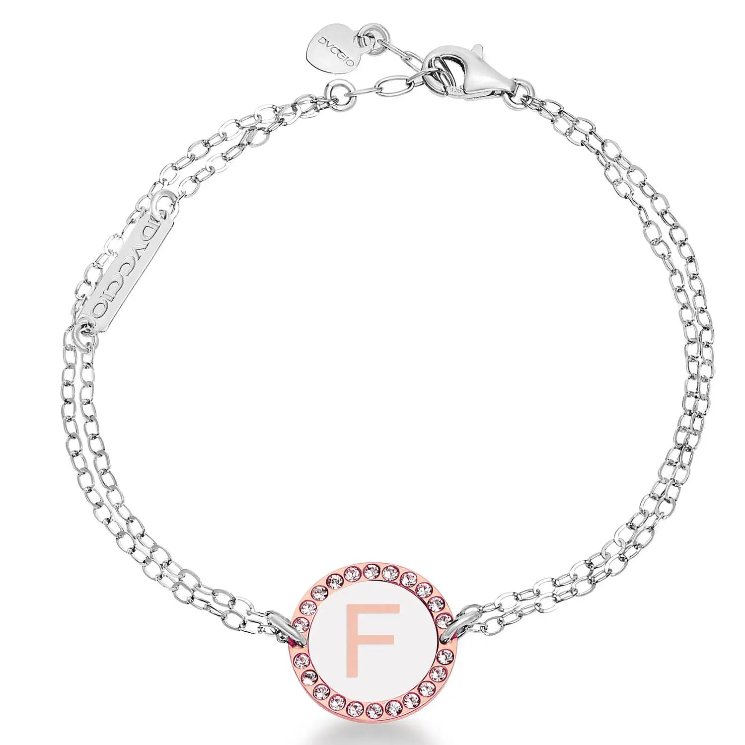 Bracciale in argento 925 My Letters - regolabile