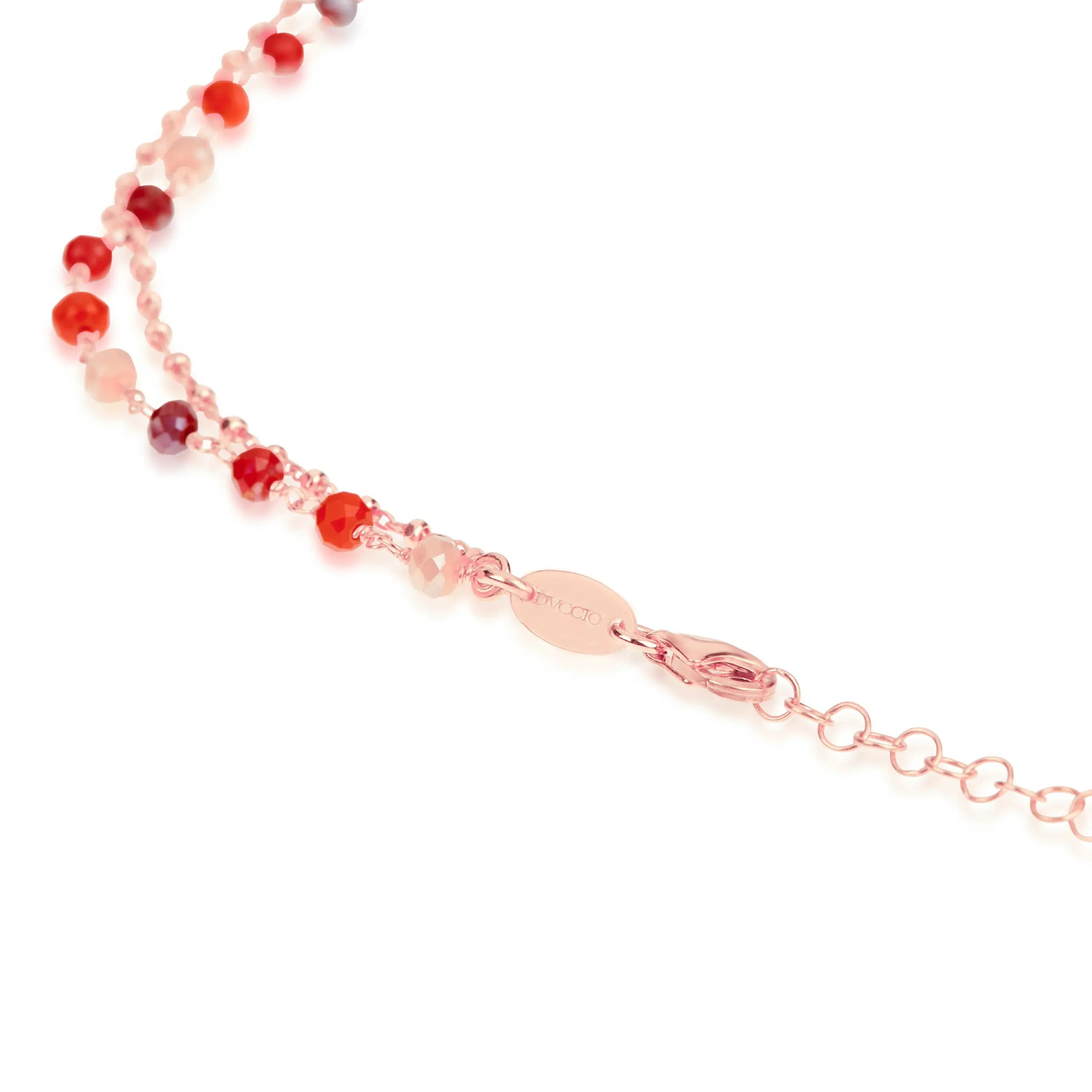 Girocollo in argento con pietre METTERE STELLE