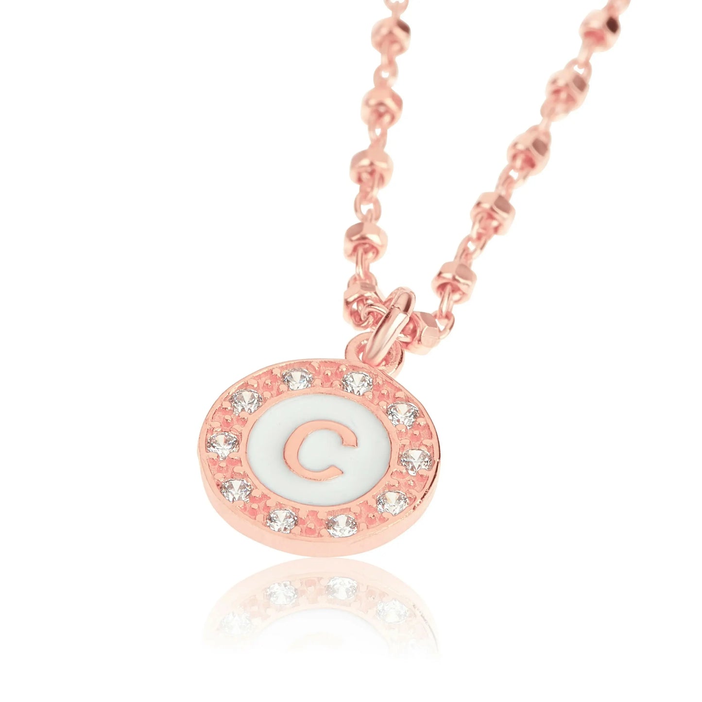 Collana lunga in argento e pietre