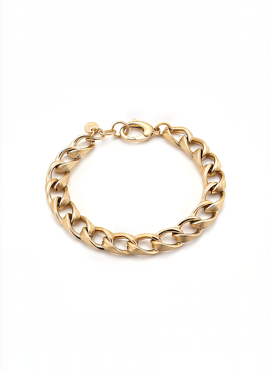 Bracciale Dubai in Argento 925 Placcato Oro 24KT