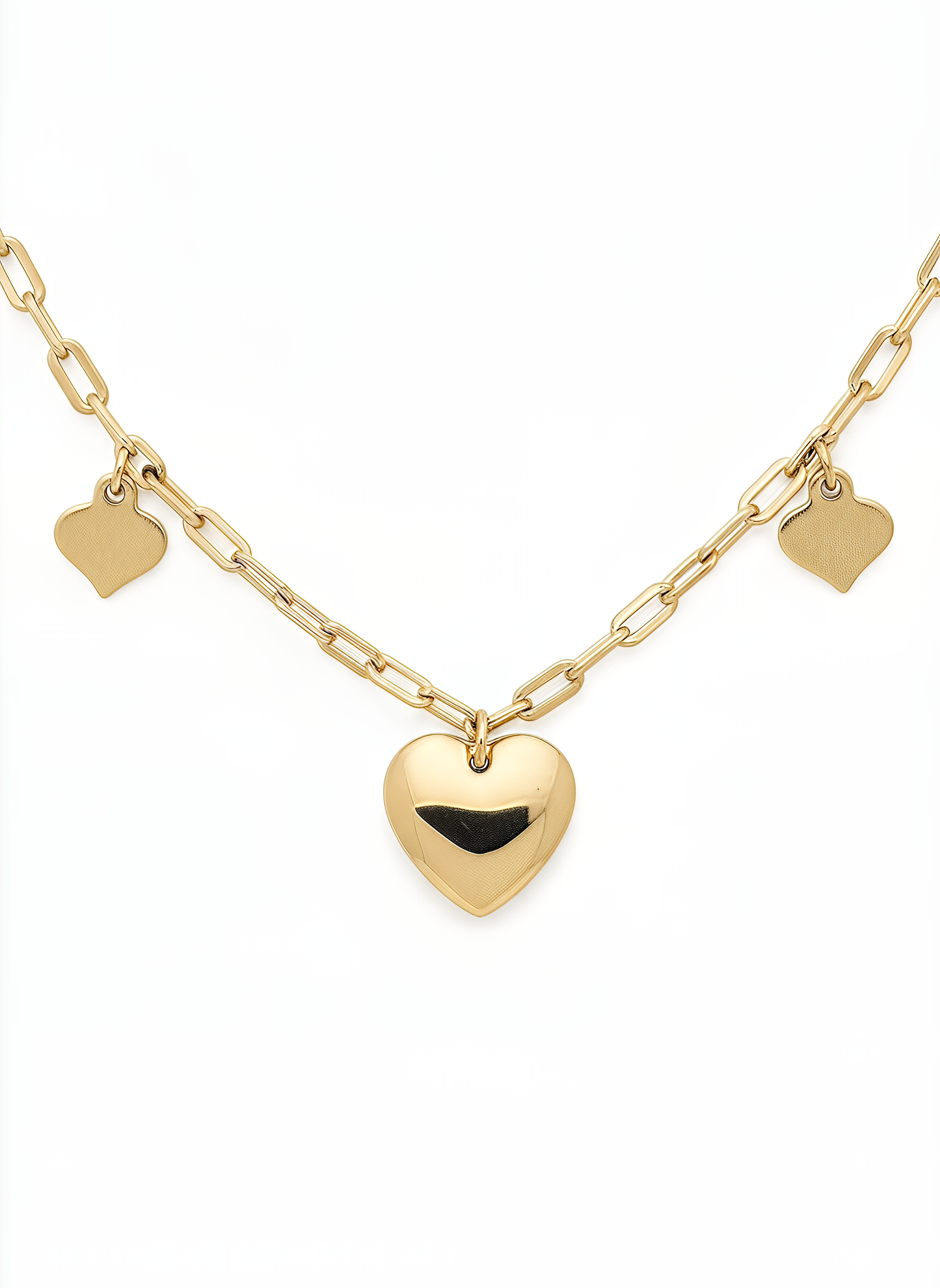 Collana Charlene Cuori – Argento 925 Laminato Oro 24KT