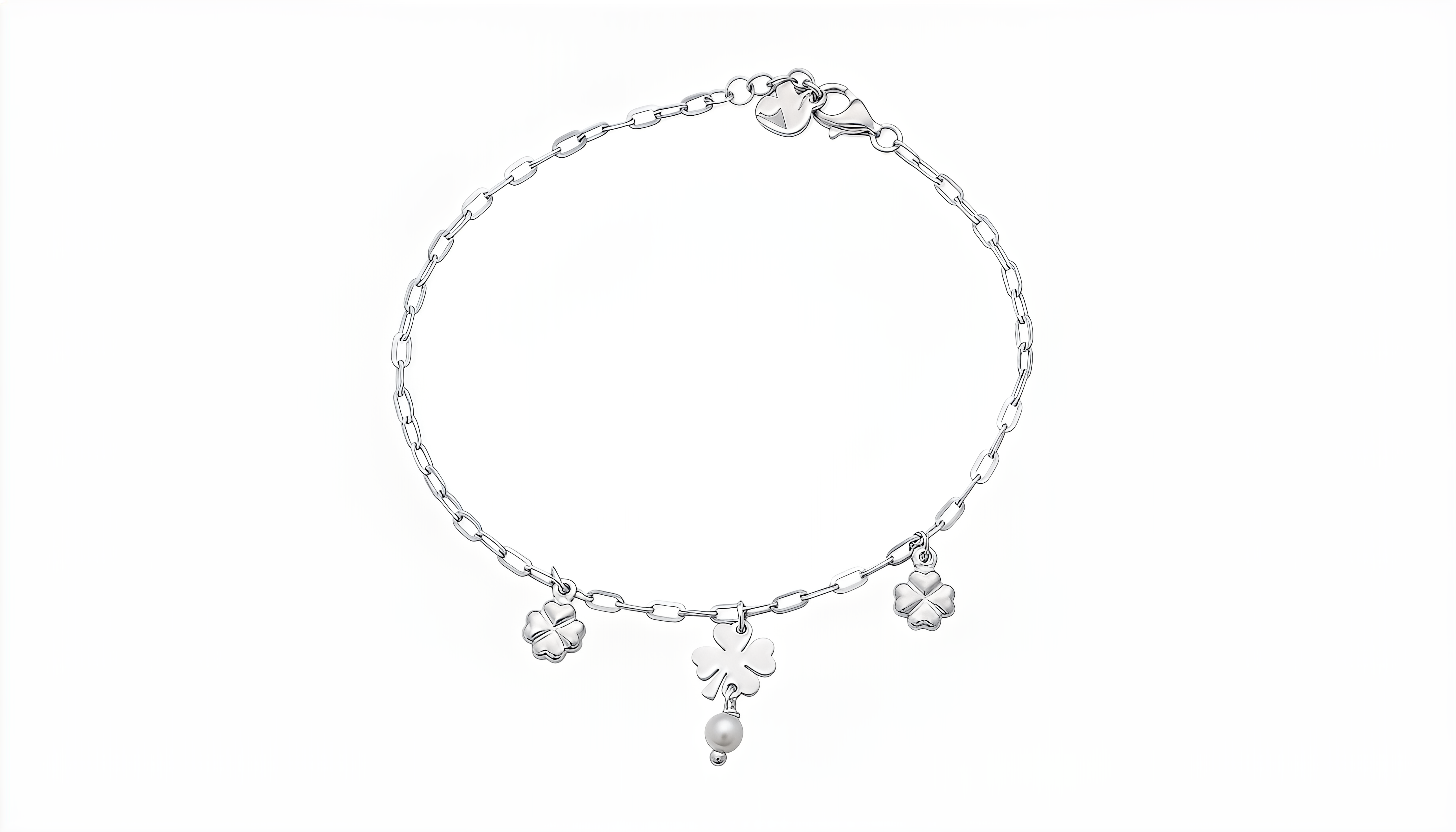 Lucky Pearl Chérie Bracelet in 925 Silver Laminated in 24KT Gold