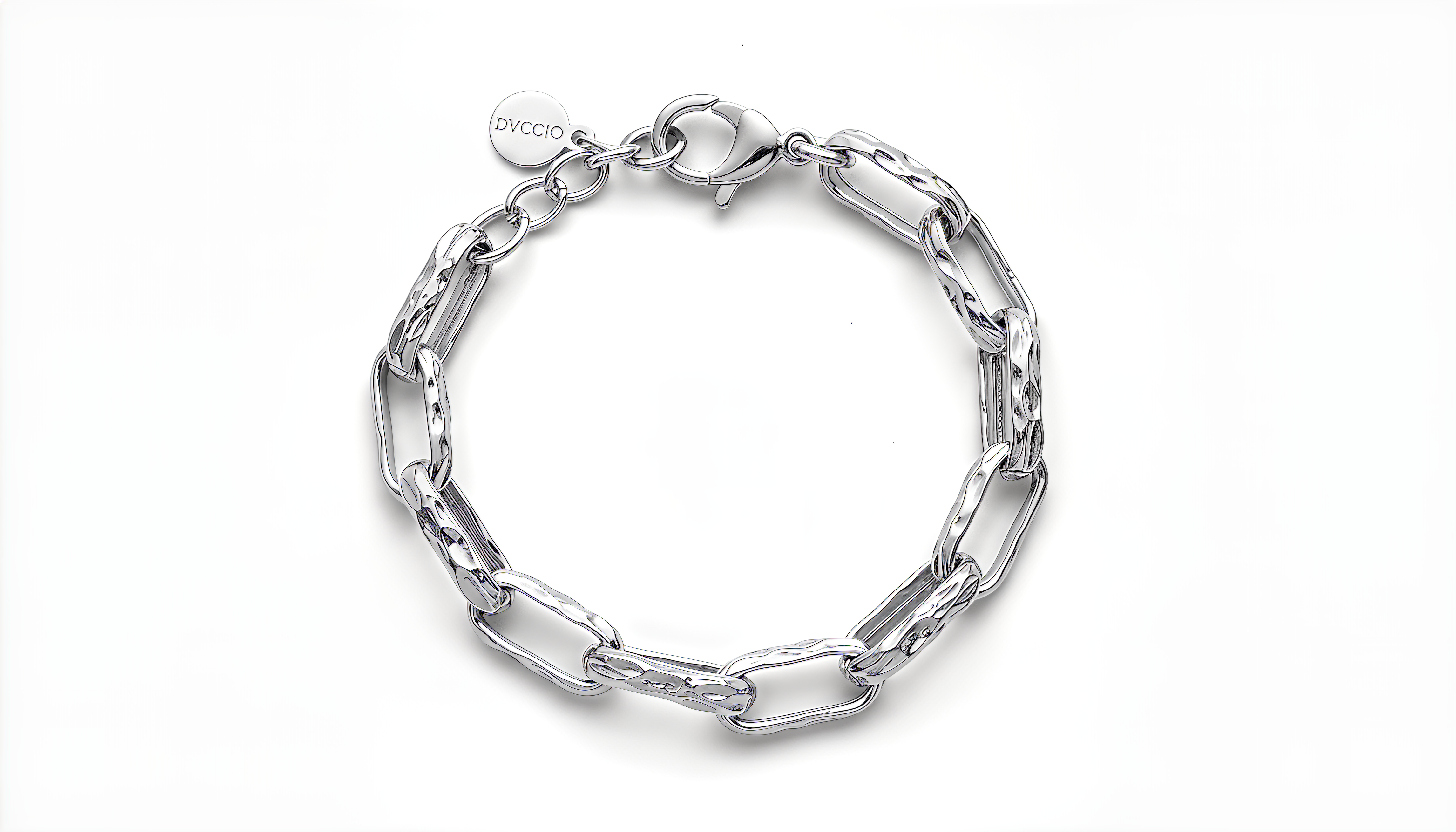 24KT Gold Plated 925 Silver Dubai Chain Bracelet