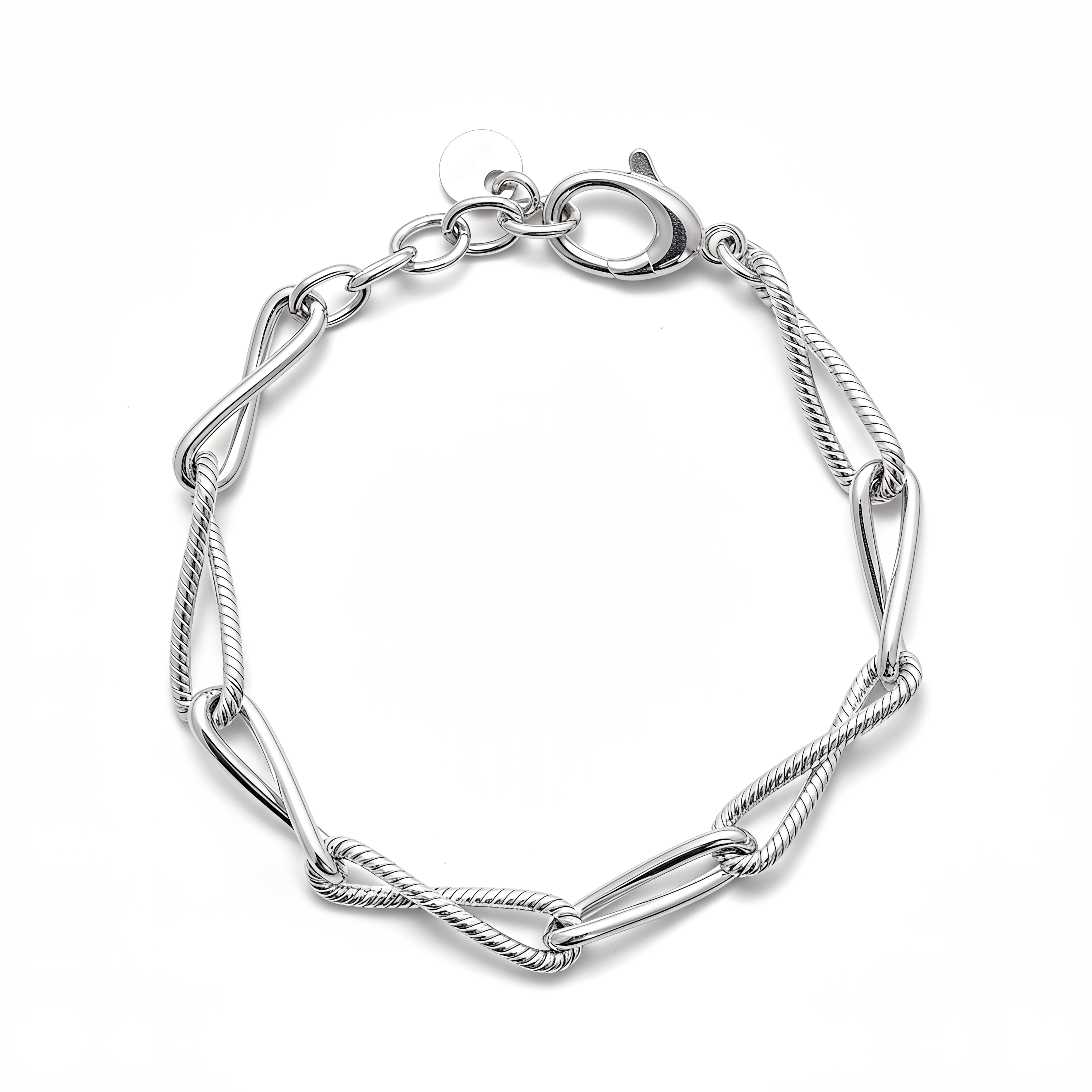 Dubai Infinity Bracelet 925 Silver 24KT Gold Plated