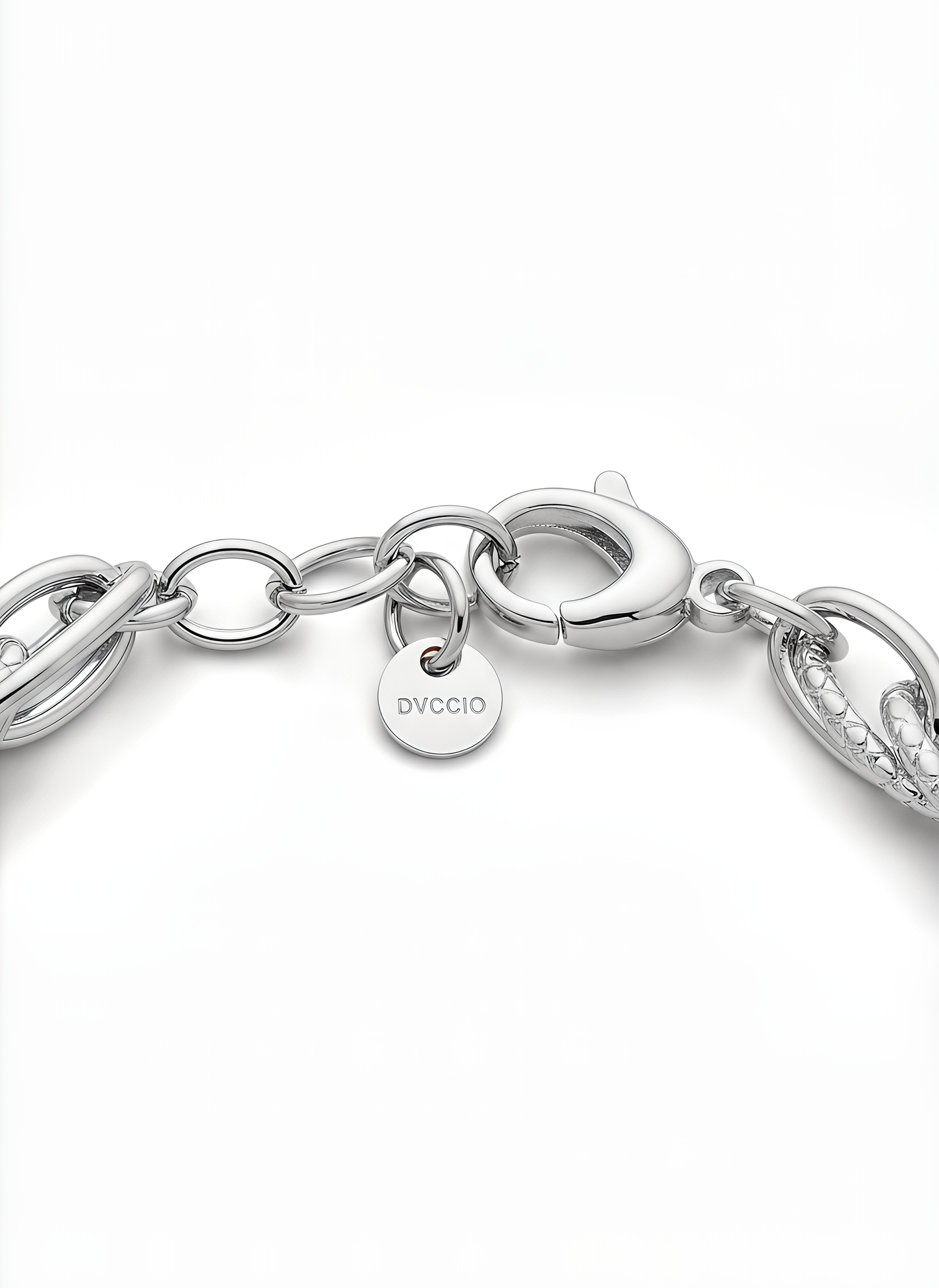 Collana a Catena DVCCIO in Argento 925 Laminato Oro 24KT