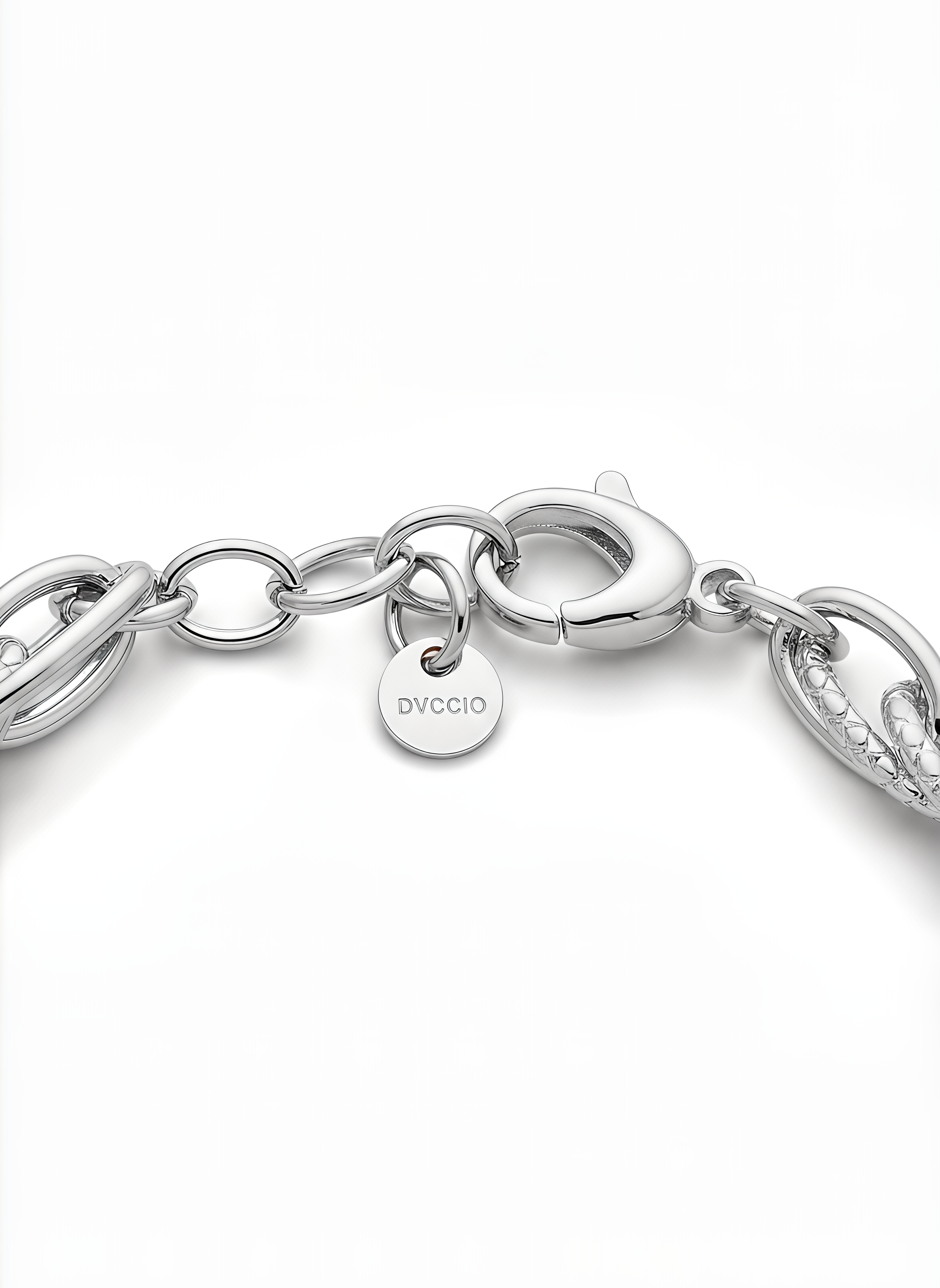 925 Silver Dubai Chain Necklace with 24KT Gold Plated