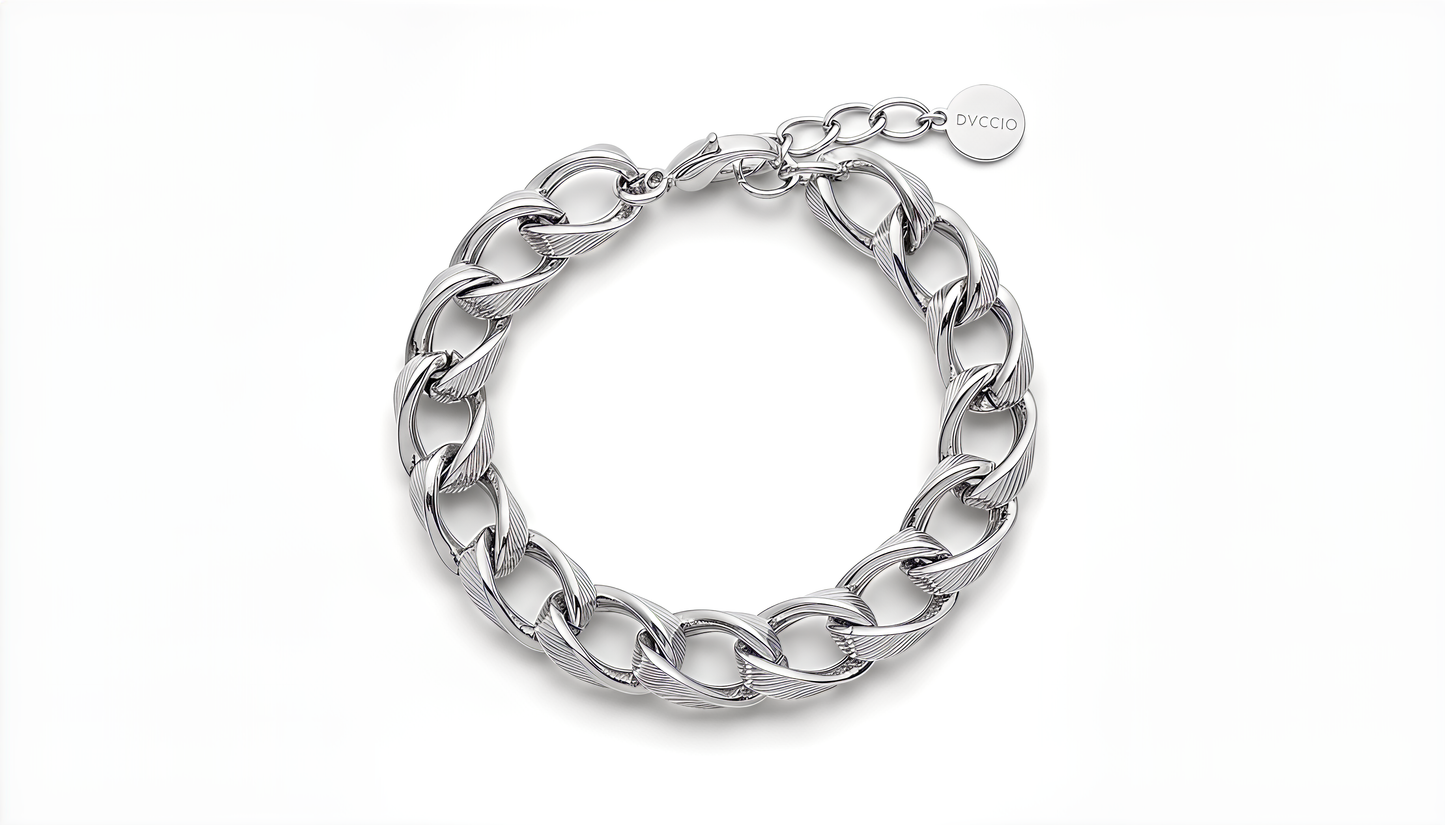 Bracciale Dubai in Argento 925 Placcato Oro 24KT