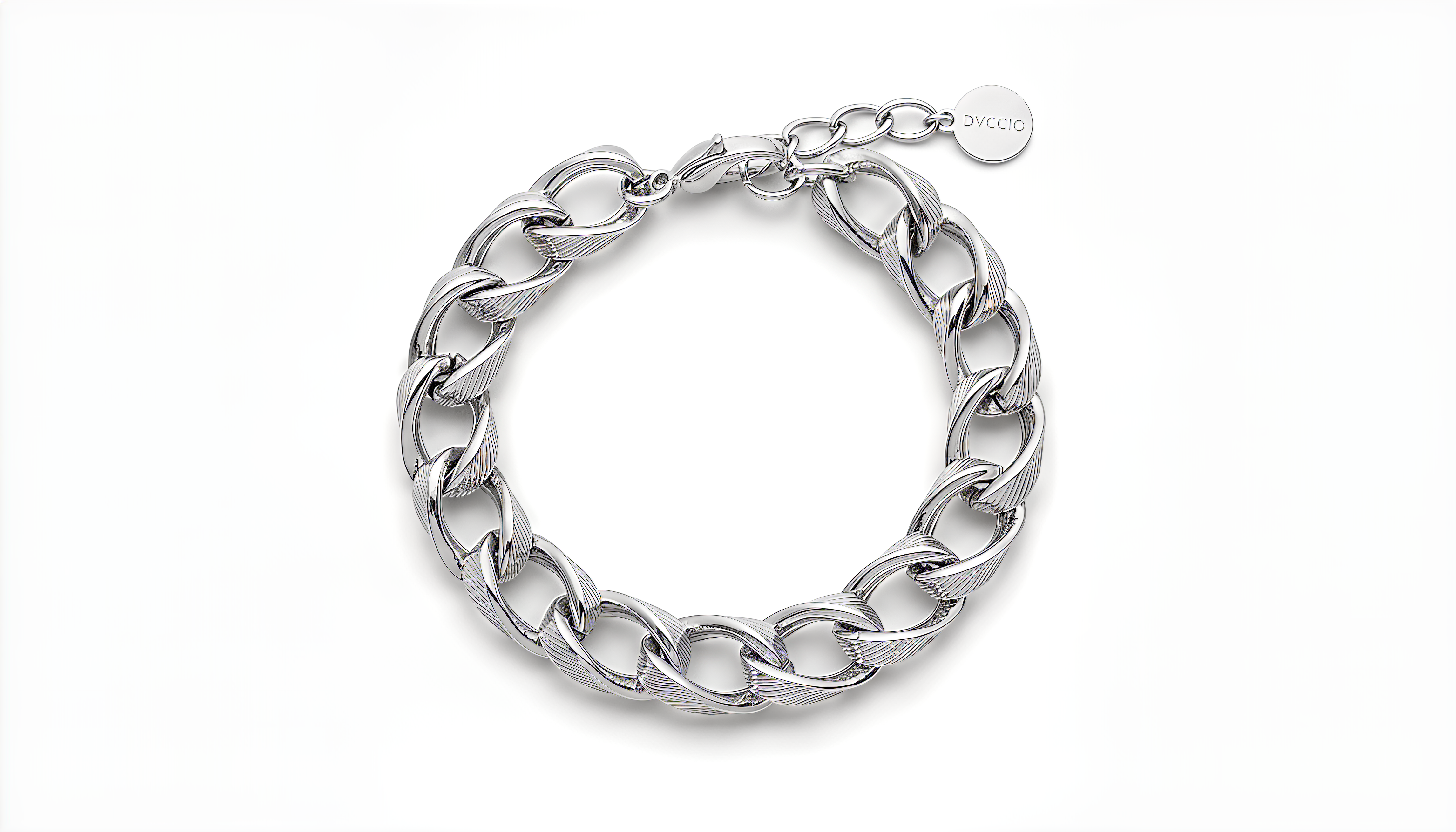 Dubai Bracelet 925 Silver Plated 24KT Gold